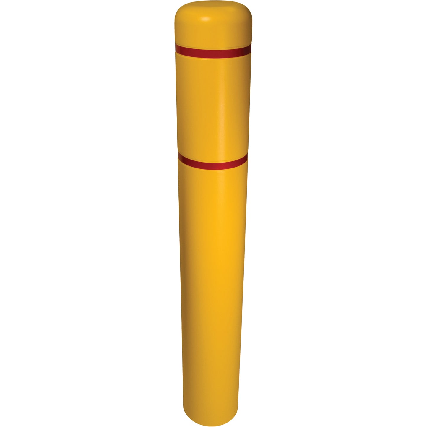 Bollard Cover, 4" Dia. x 54" L, Yellow