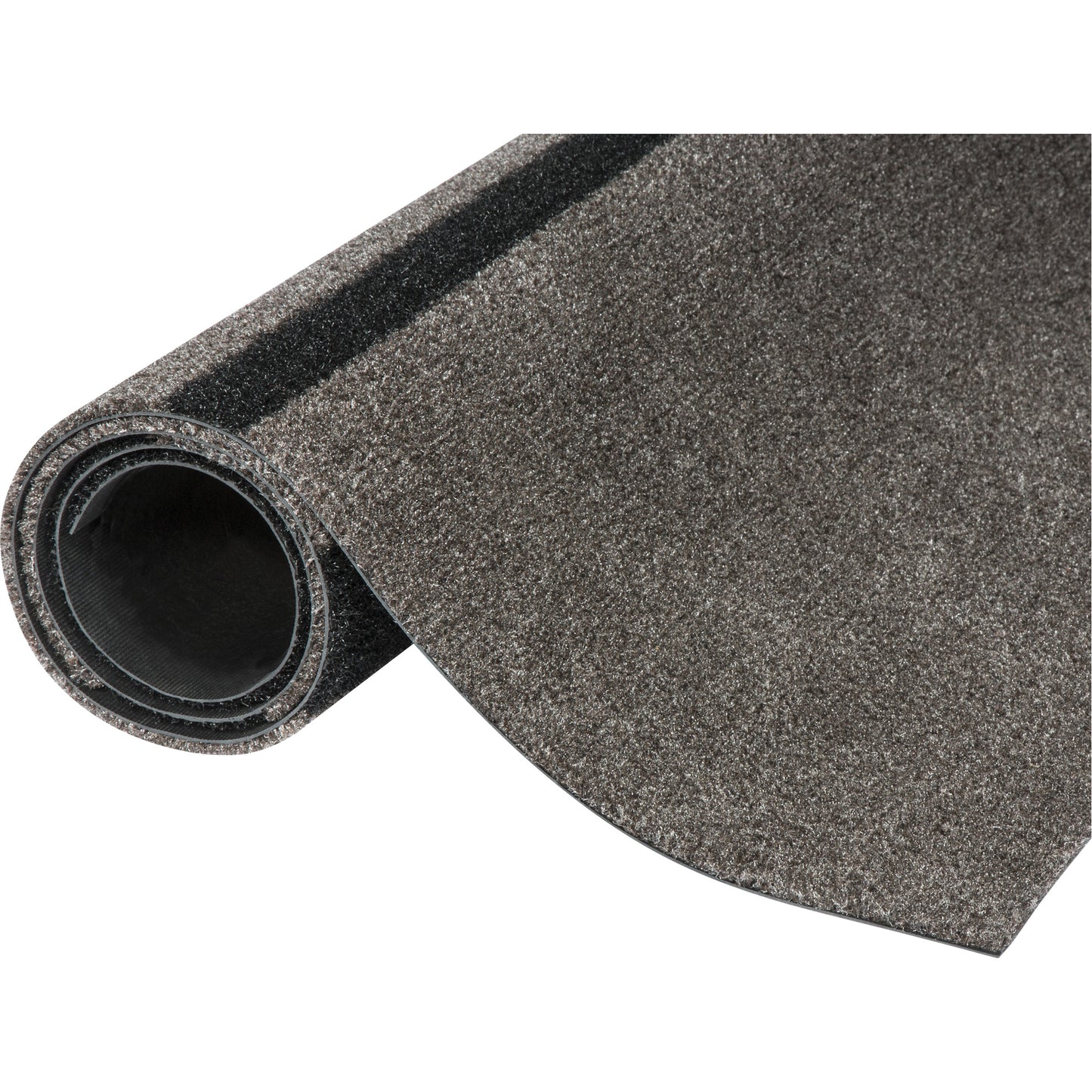Mat Tech Glacier Entrance Mats, Wiper/Scraper, 4' x 6' x 5/16", Walnut & Black