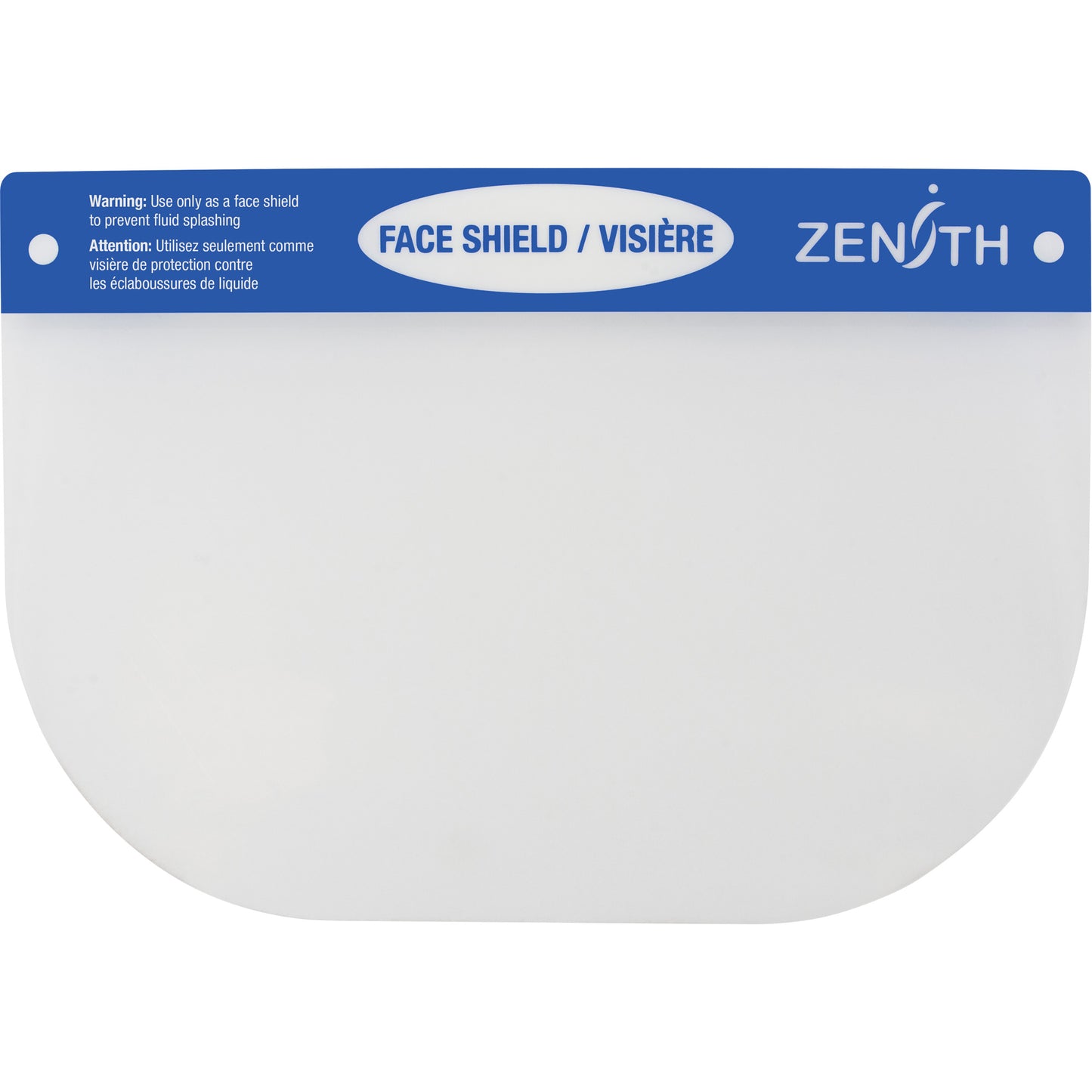 Zenith Safety Products Disposable Faceshield with Head Gear, PET