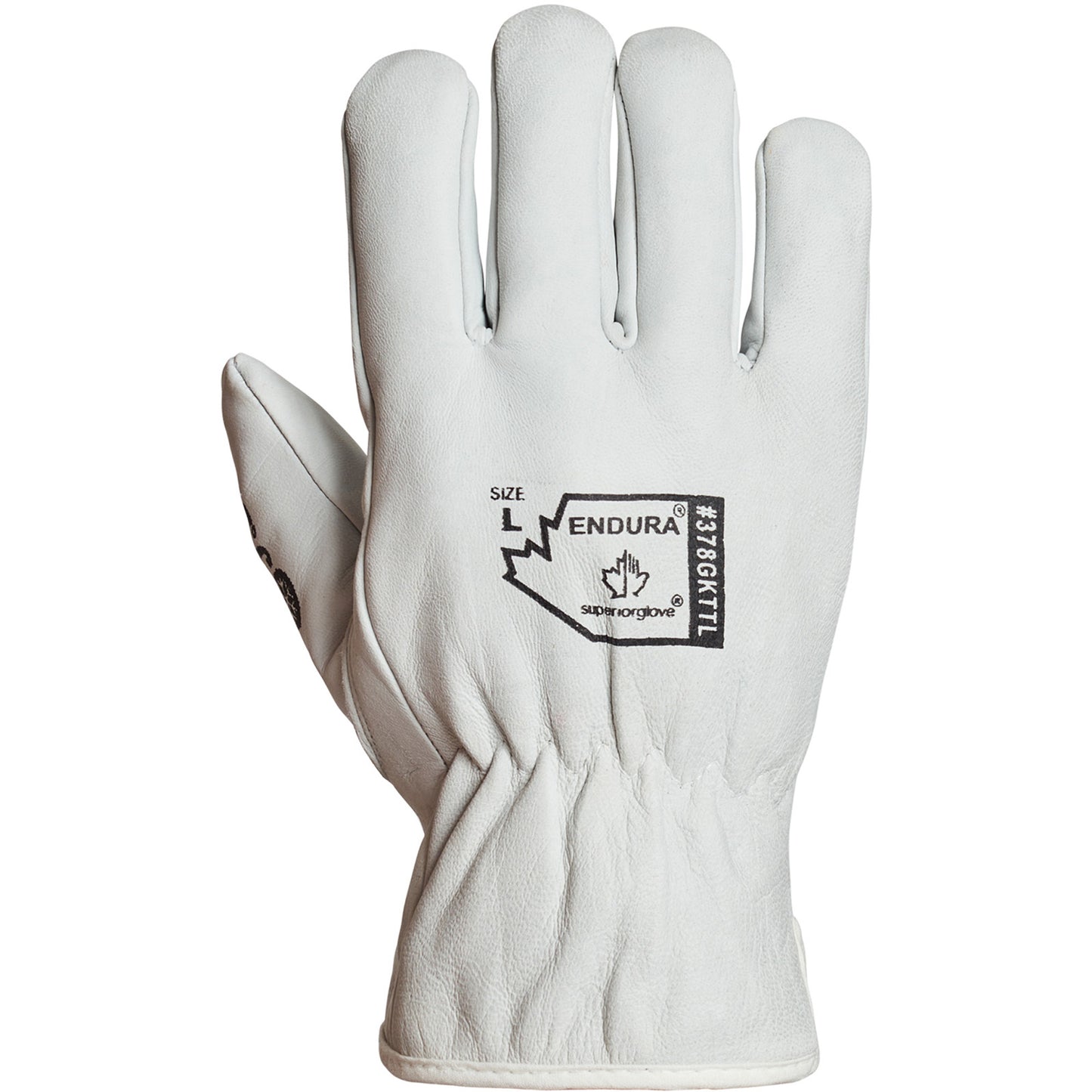 Superior Glove Works Ltd. Endura® Winter-Lined Driver Gloves, Large, Grain Goatskin Palm, Thinsulate™ Inner Lining