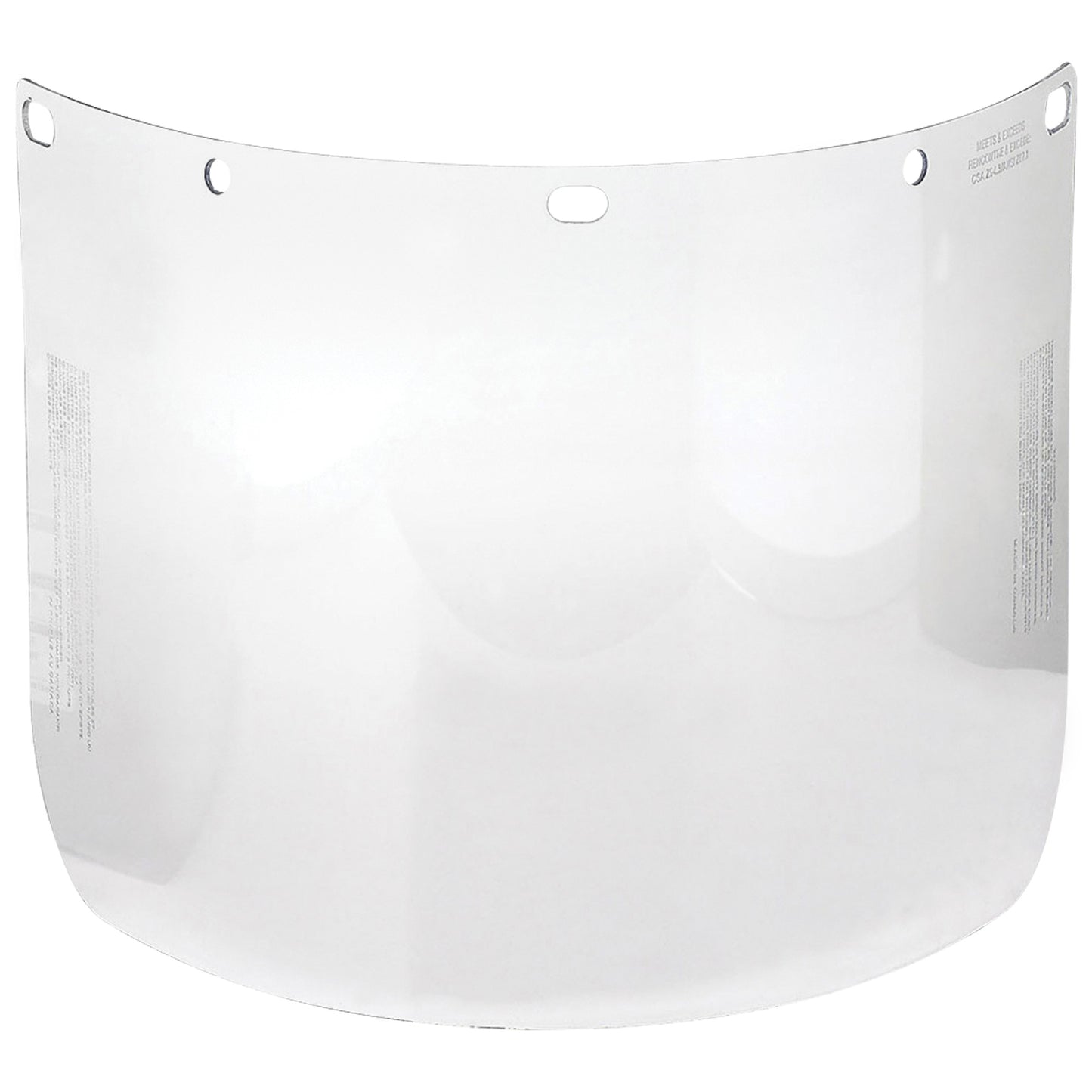Protective Industrial Products Dynamic™ Formed Faceshield, Copolyester/PETG, Clear Tint