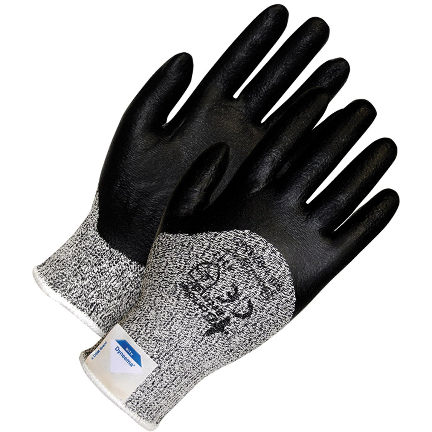 Bob Dale Gloves Cut-X® Cut Resistant Gloves, Size 11/2X-Small, Foam Nitrile Coated, Dyneema® Shell, EN 388 Level 3/EN 388 Level B