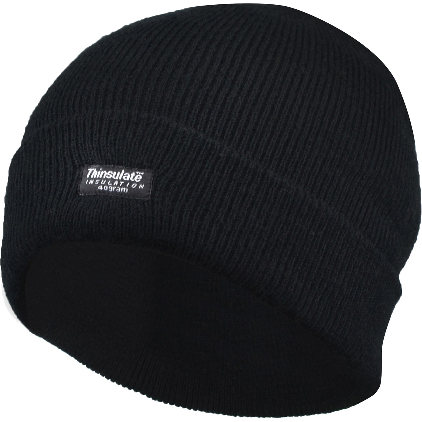 GKS Lined Cuff Tuque, Thinsulate™ Lining, One Size, Black