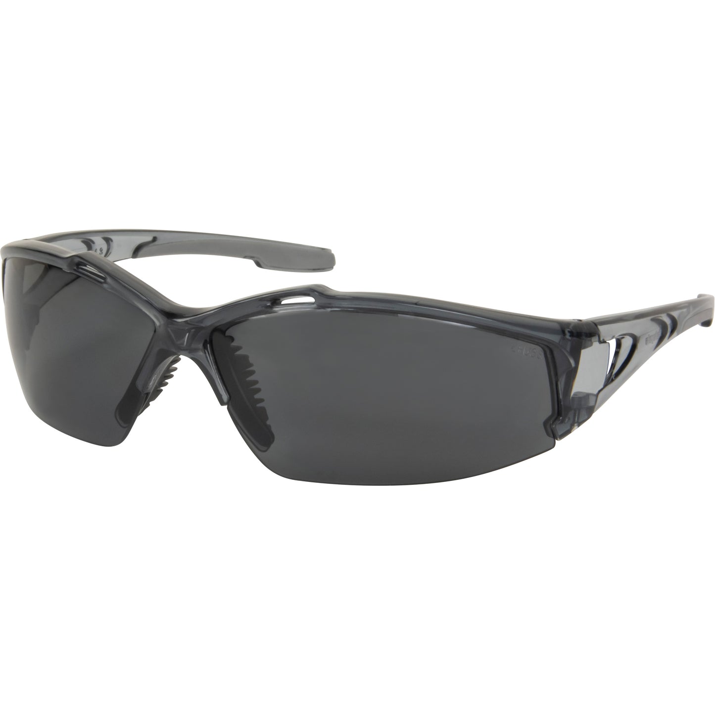 Zenith Safety Products Z3400 Series Safety Glasses, Grey/Smoke Lens, Anti-Scratch/Polarized, ANSI Z87+/Meets/Exceeds CSA Z94.3