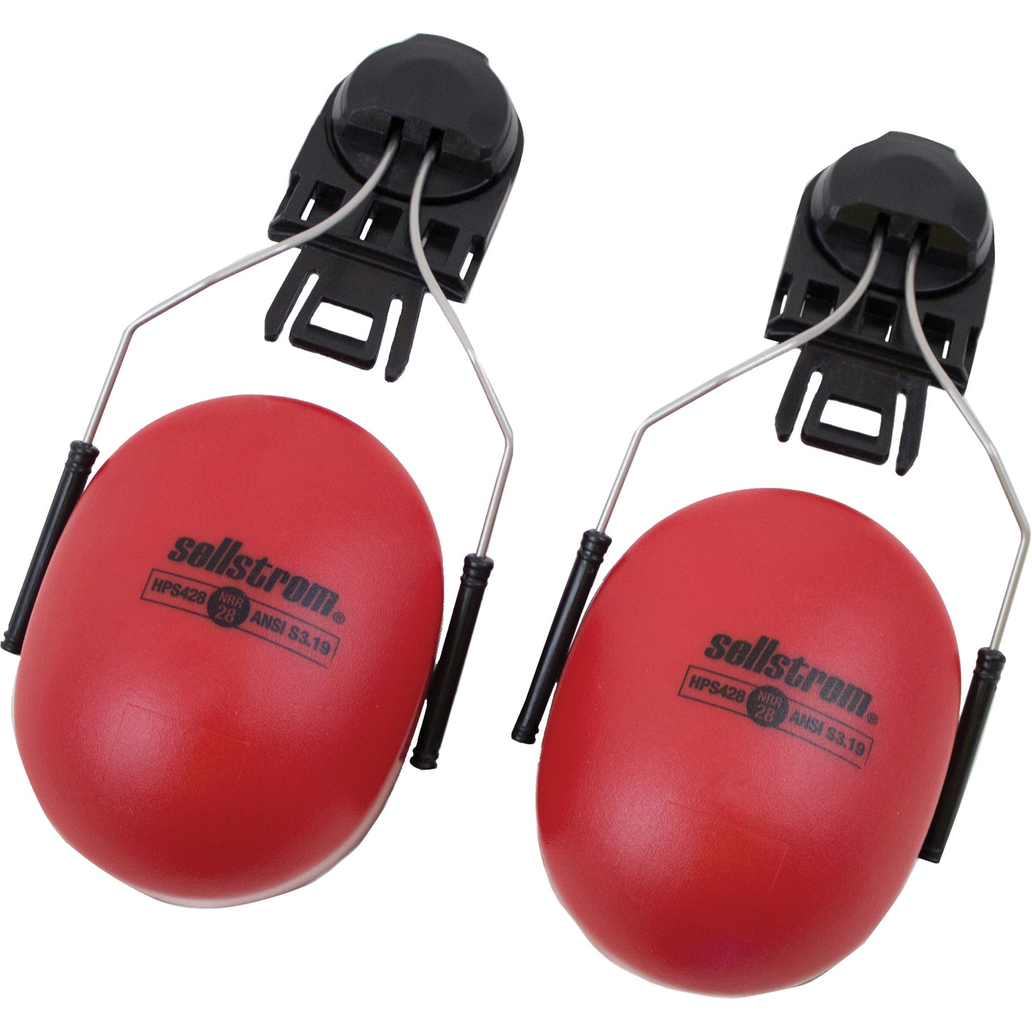 Sellstrom HPS428 Premium Ear Muff, Cap Mount, 28 NRR dB
