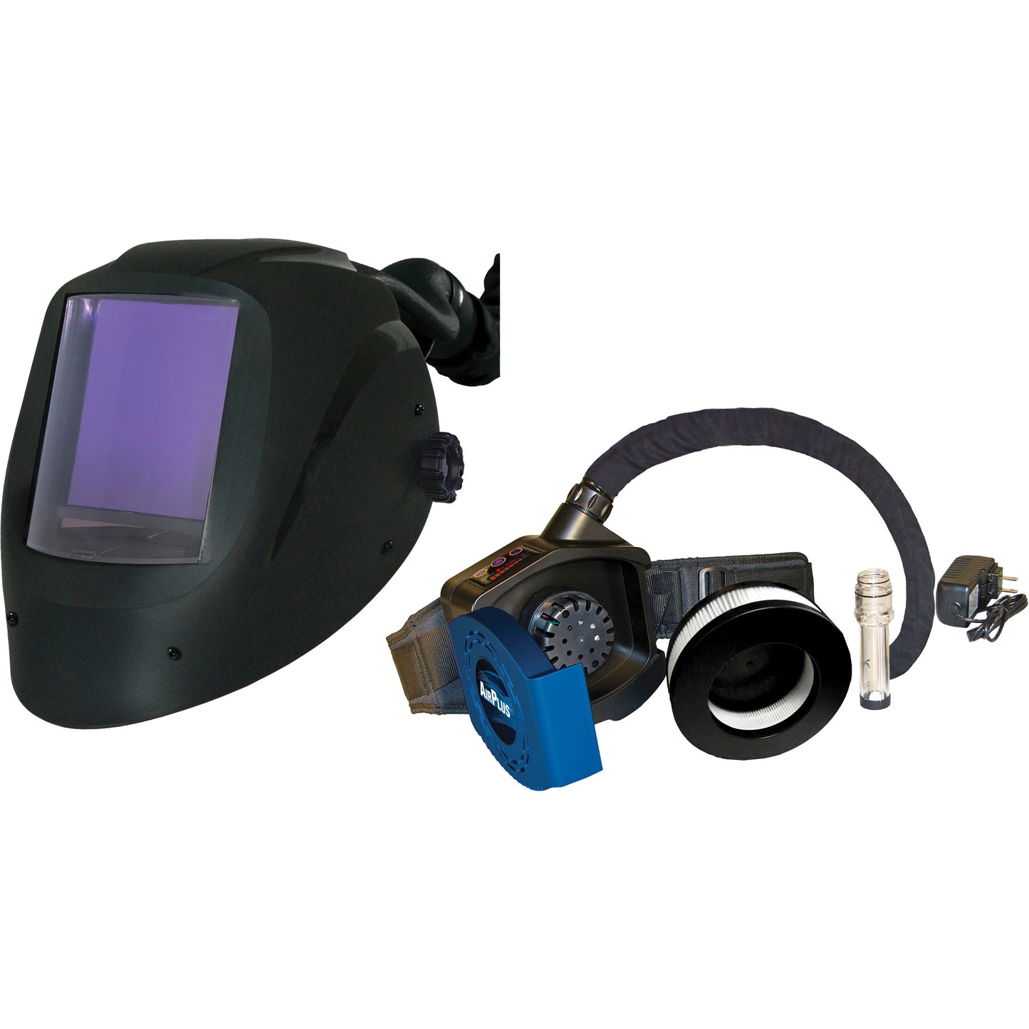 Walter Surface Technologies ArcOne® AirPlus® PAPR Kit with Vision® BFFVX, Welding Helmet