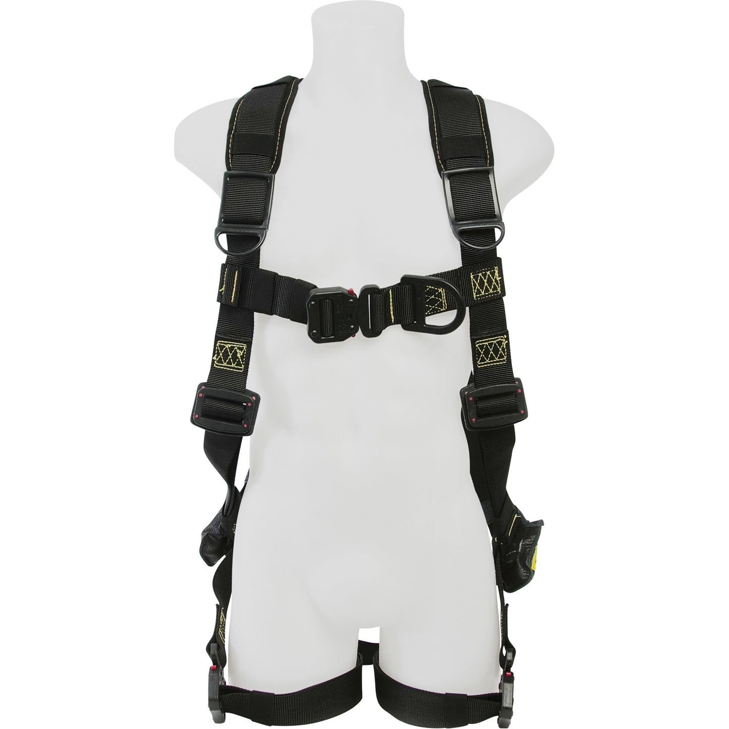 Jelco Nylon Arc Flash Harness, CSA Certified, Class ADLR, X-Large, 352 lbs. Cap.