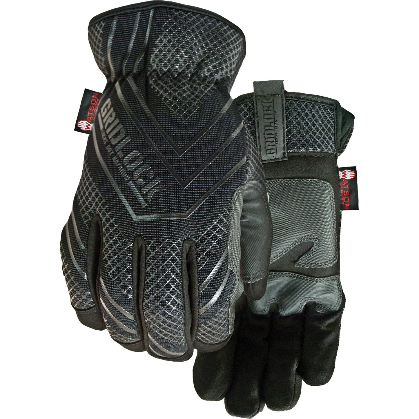 Watson Gloves Gridlock Cut & Puncture Resistant Gloves, Size Large, Stainless Steel Shell, ASTM ANSI Level A9/EN 388 Level 5/EN 388 Level F