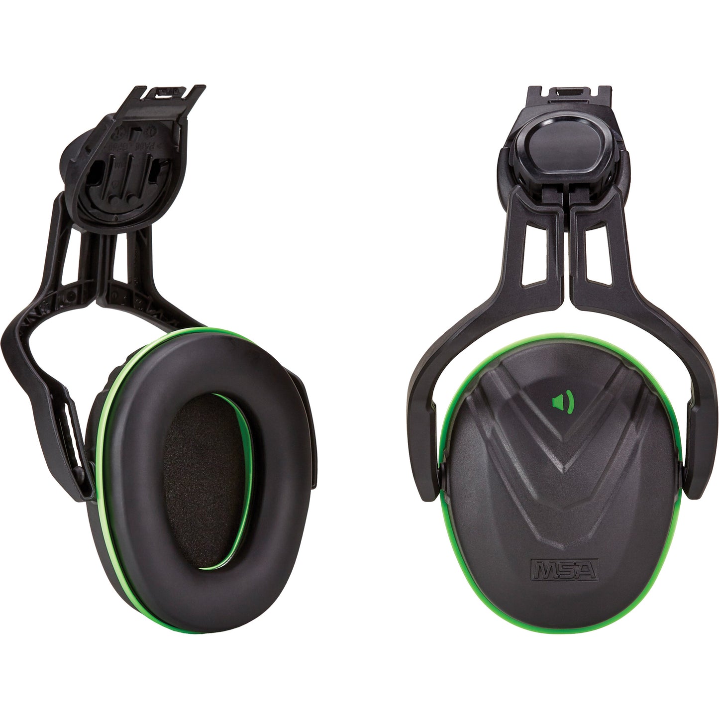 MSA V-Gard® Cap Mounted Hearing Protection, Cap Mount, 22 NRR dB
