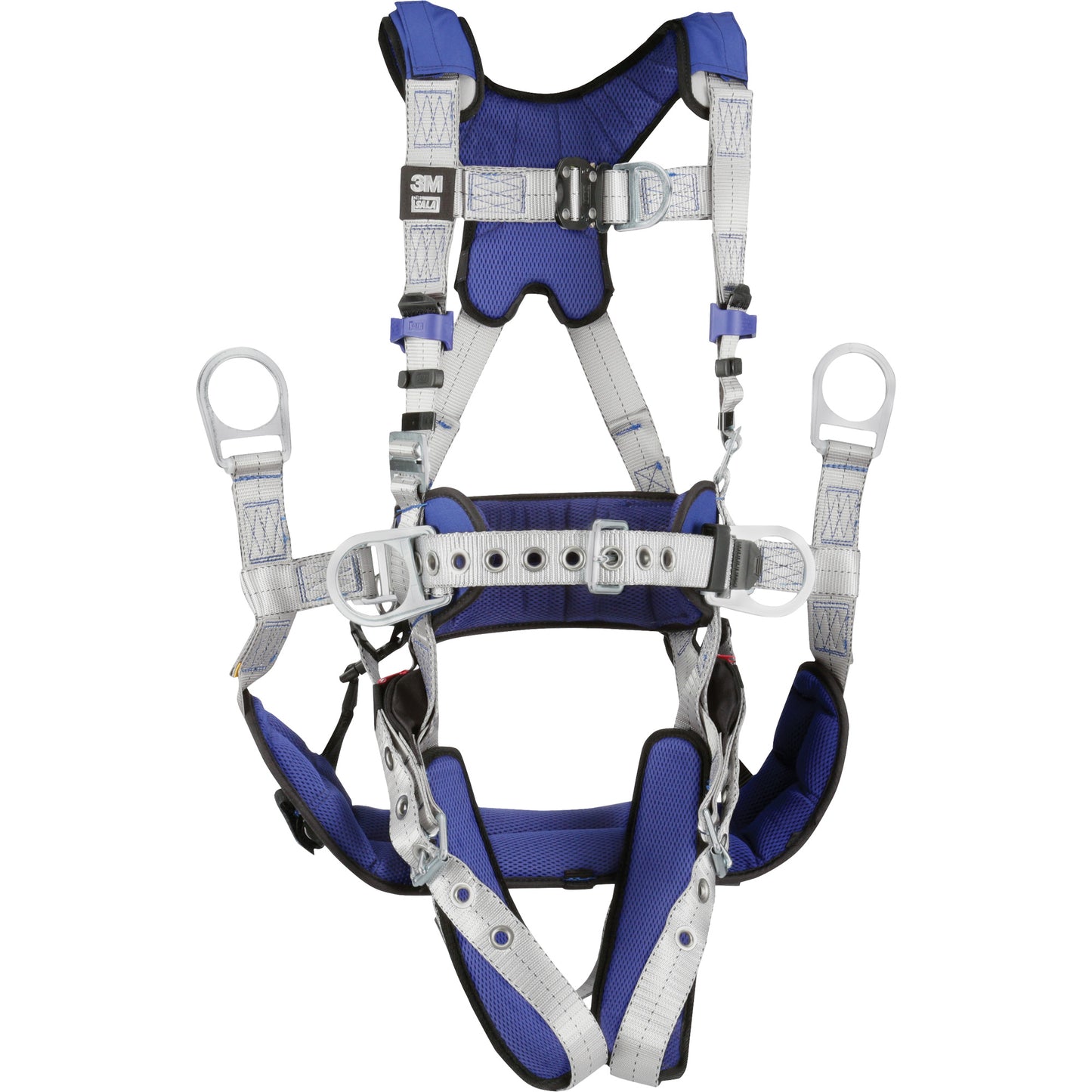 3M DBI Sala Fall Protection ExoFit™ X100 Comfort Tower Safety Harness, CSA Certified, Class ALP, Large, 310 lbs. Cap.