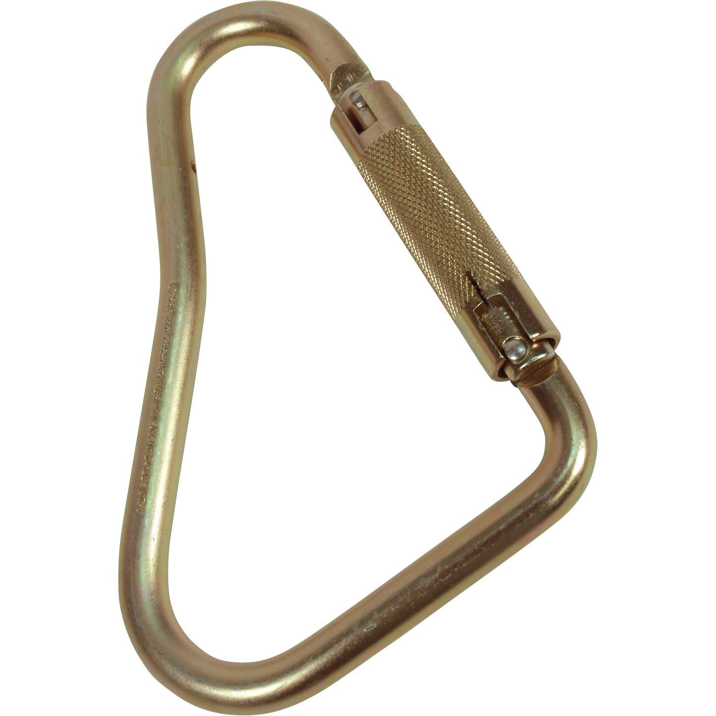 3M Offset D-Shaped Carabiner, Steel, 5000 lbs Capacity