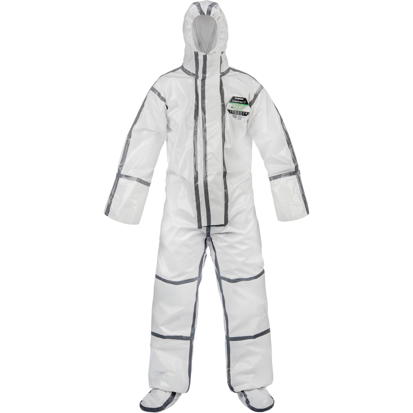 Lakeland ChemMax® 2 Coverall, ChemMax™, Large, White