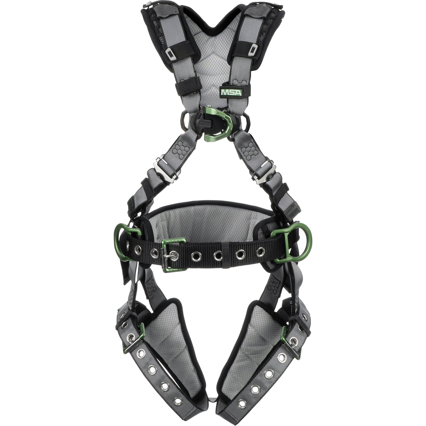 MSA V-Fit™ Construction Harness, CSA Certified, Class ALP, X-Large, 400 lbs. Cap.