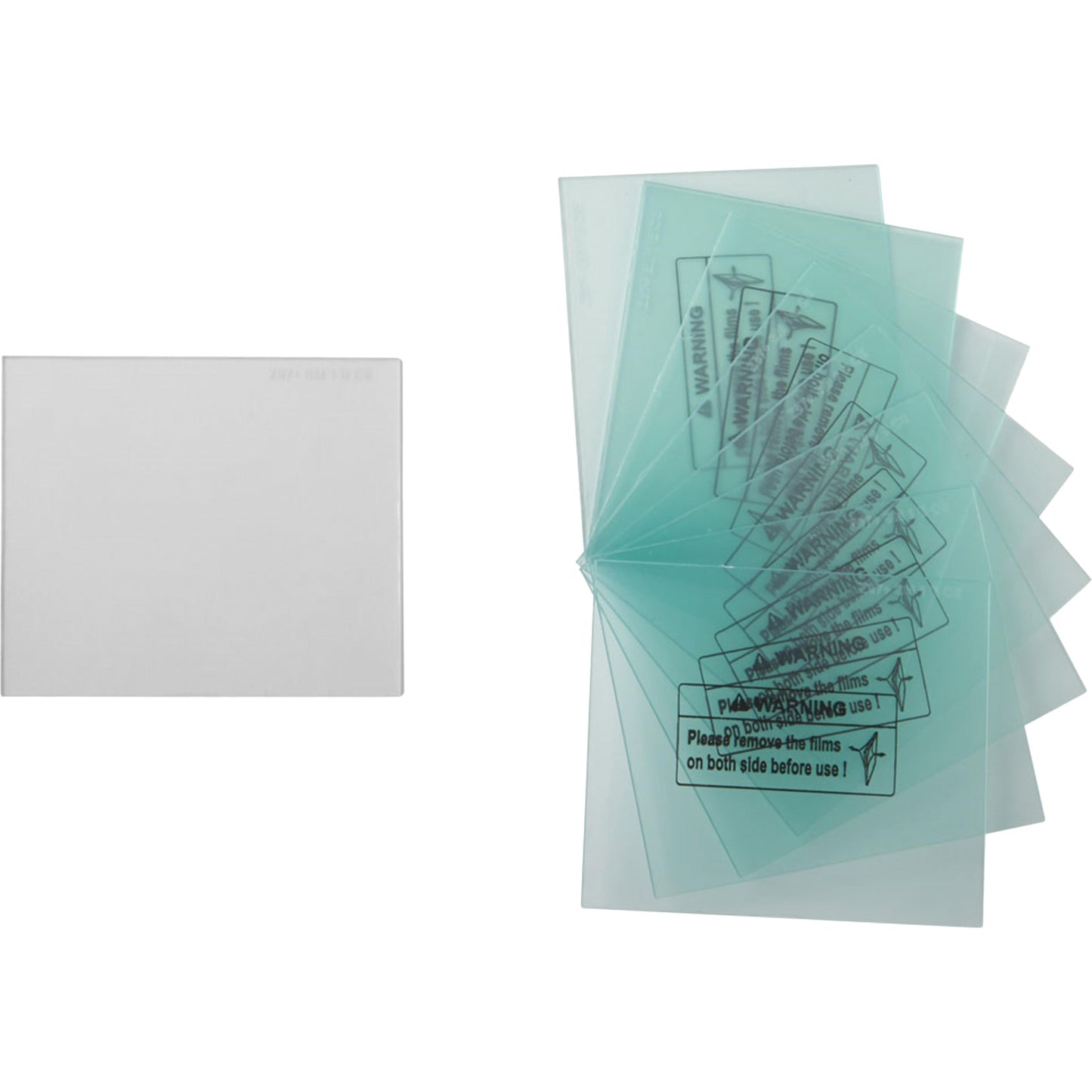 Internal Safety Plate for Translight™ 555 + Premium Auto Darkening Helmet, For Use With HSL-1, HSL-2 and Huntsman