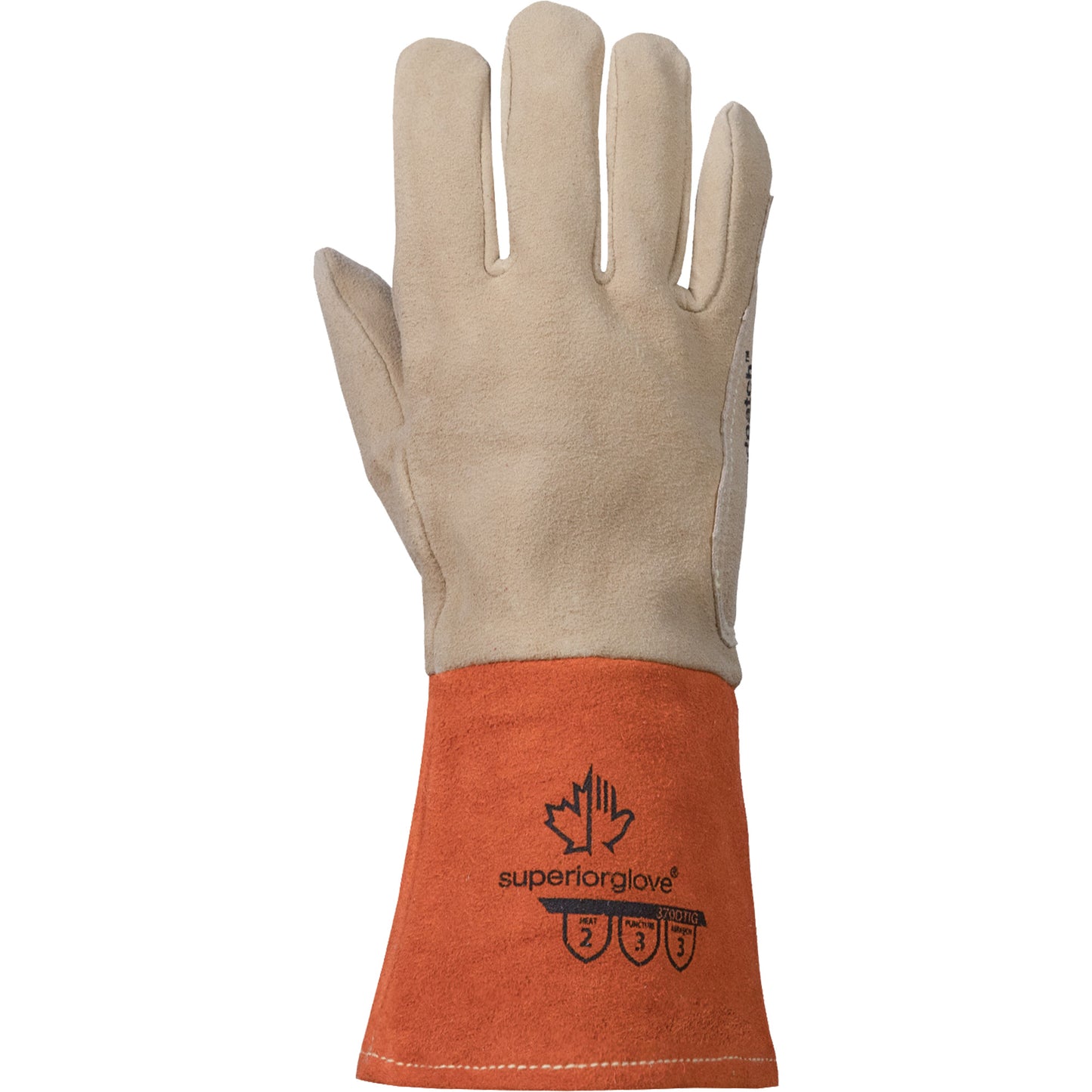 Superior Glove Works Ltd. TIG Welding Gloves, Grain Deerskin, Size X-Large