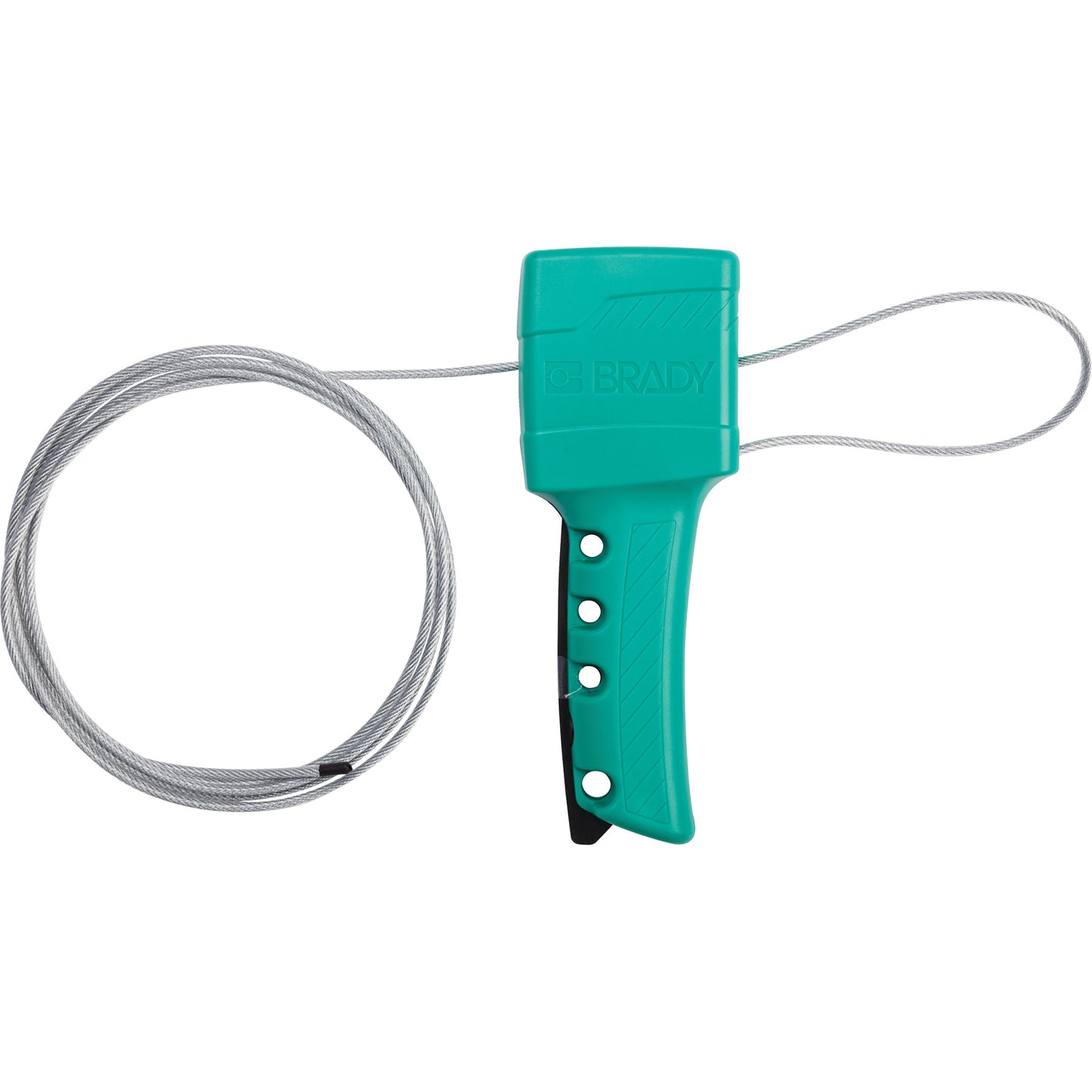 Brady Red All Purpose Cable Lockout, 8' Length