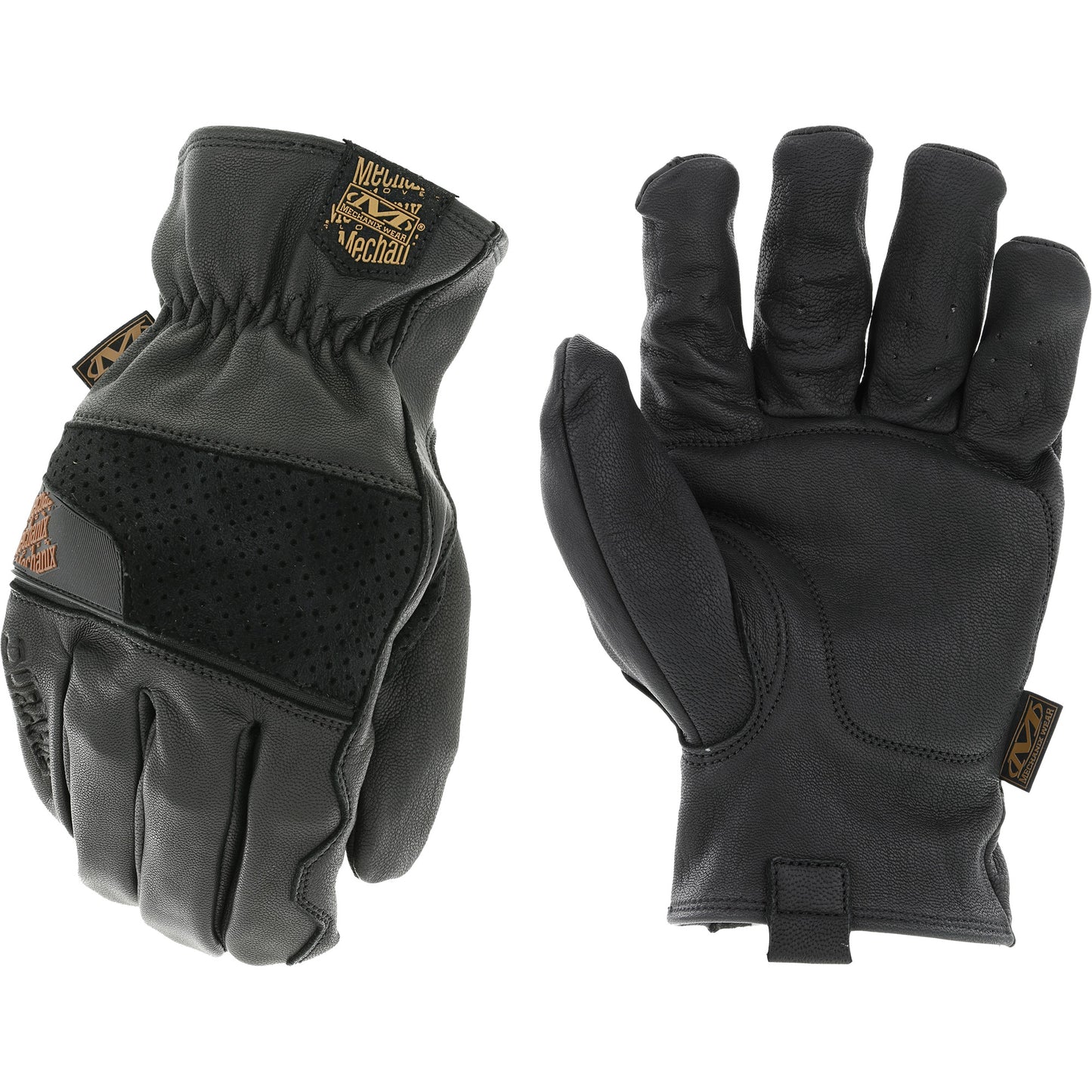 Mechanix Wear Driver's Work Gloves, 8, Grain Goatskin Palm