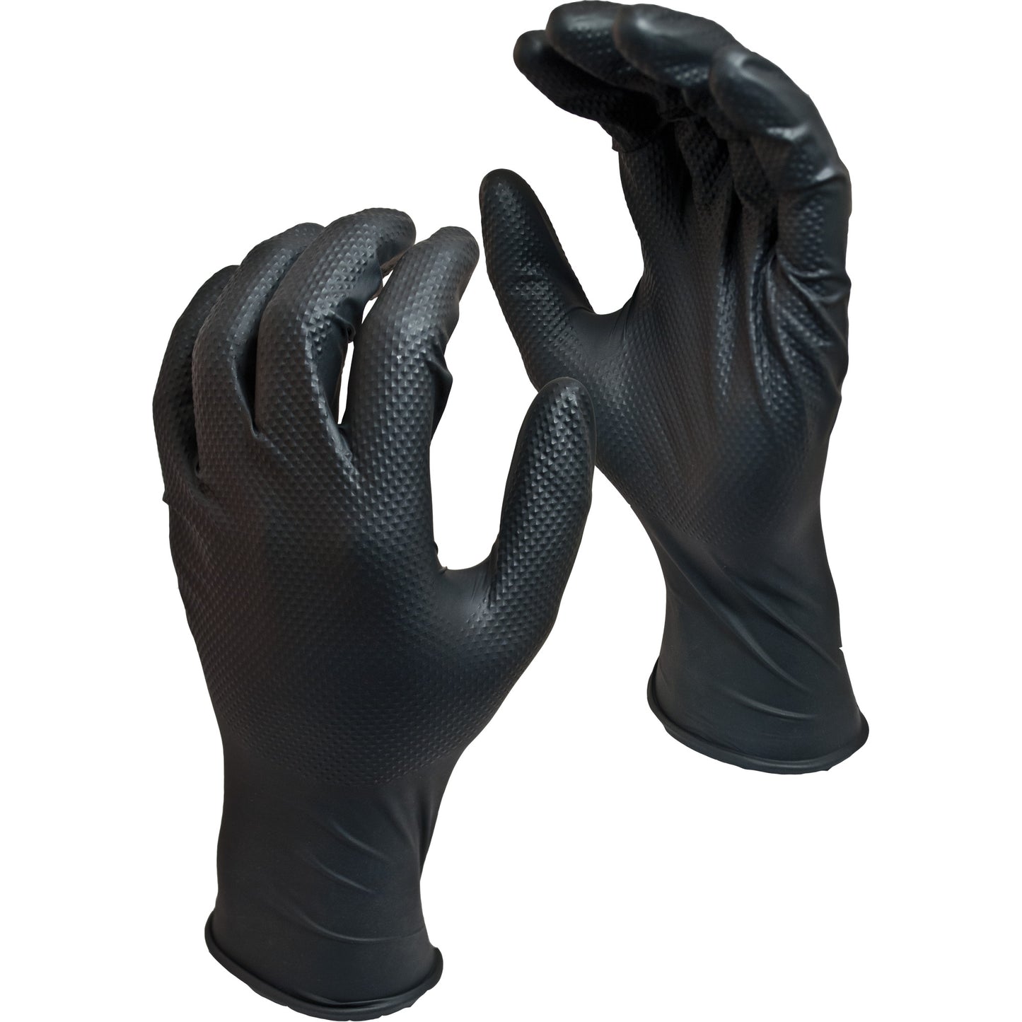 Watson Gloves Green Monkey™ Biodegradable Disposable Gloves, Medium, Nitrile, 8-mil, Powder-Free, Black