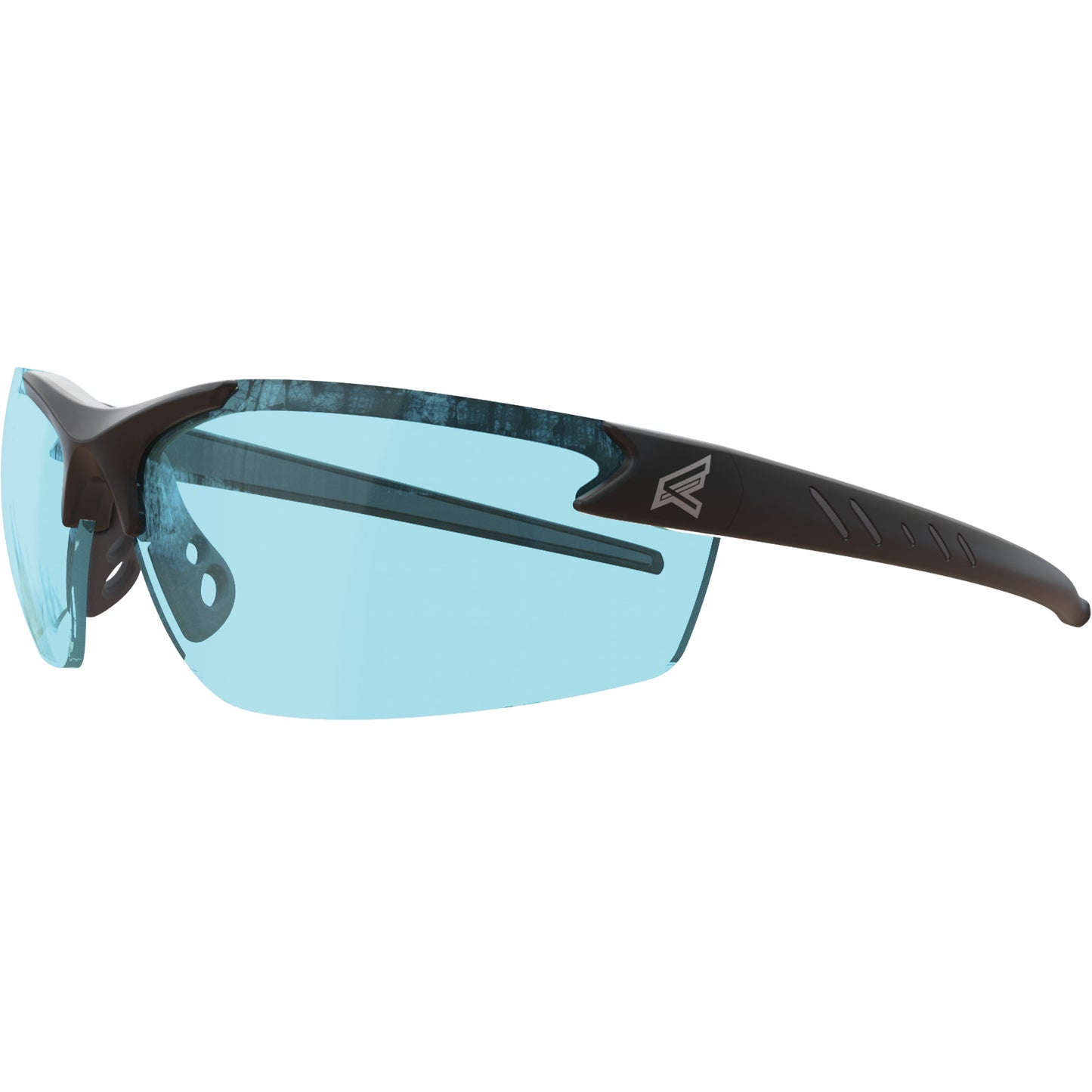 Edge Safety Eyewear Zorge G2 Safety Glasses, Blue Lens, Vapour Barrier, ANSI Z87+/Meets/Exceeds CSA Z94.3