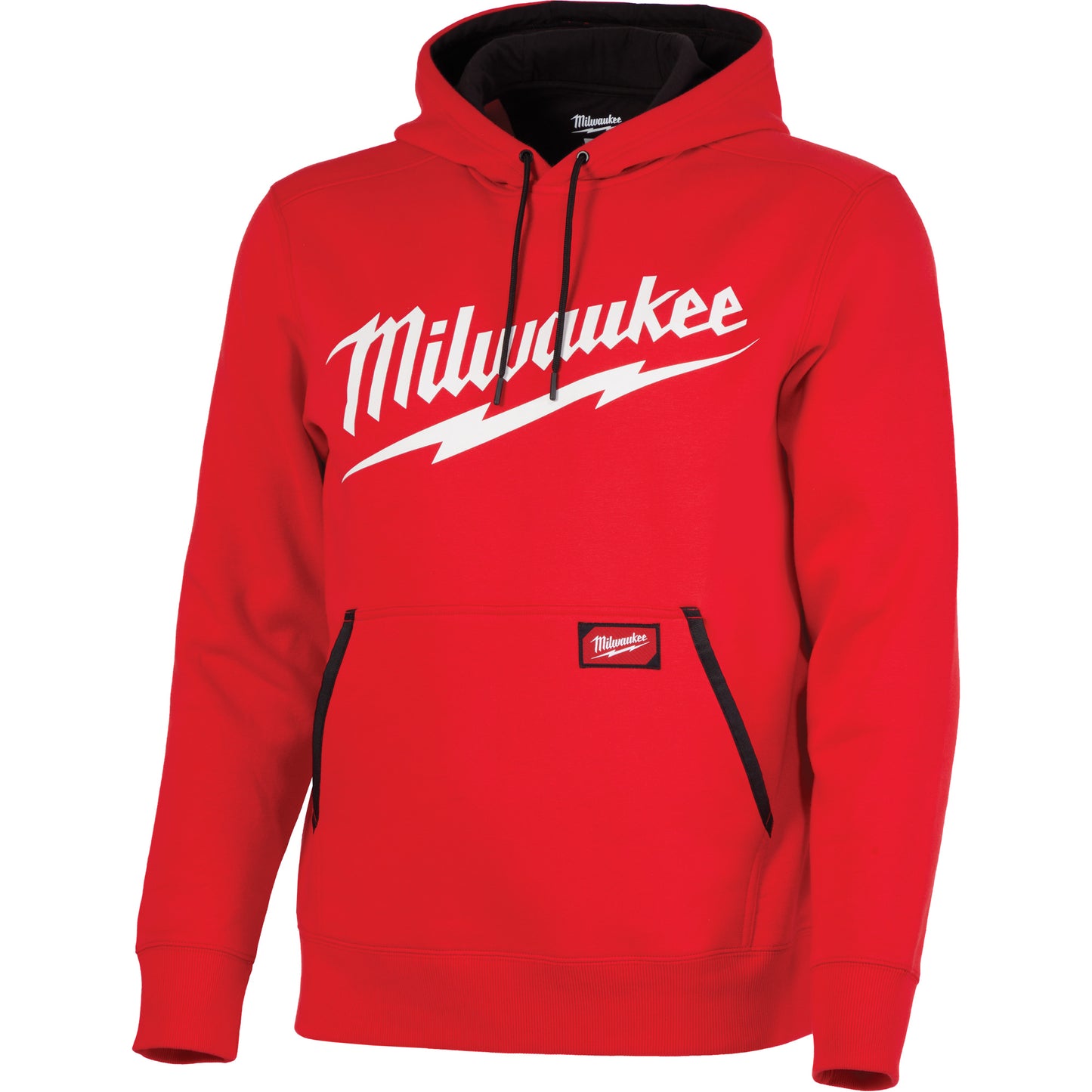 Milwaukee Midweight Pullover Hoodie with Milwaukee® Logo, Men's, 3X-Large, Red