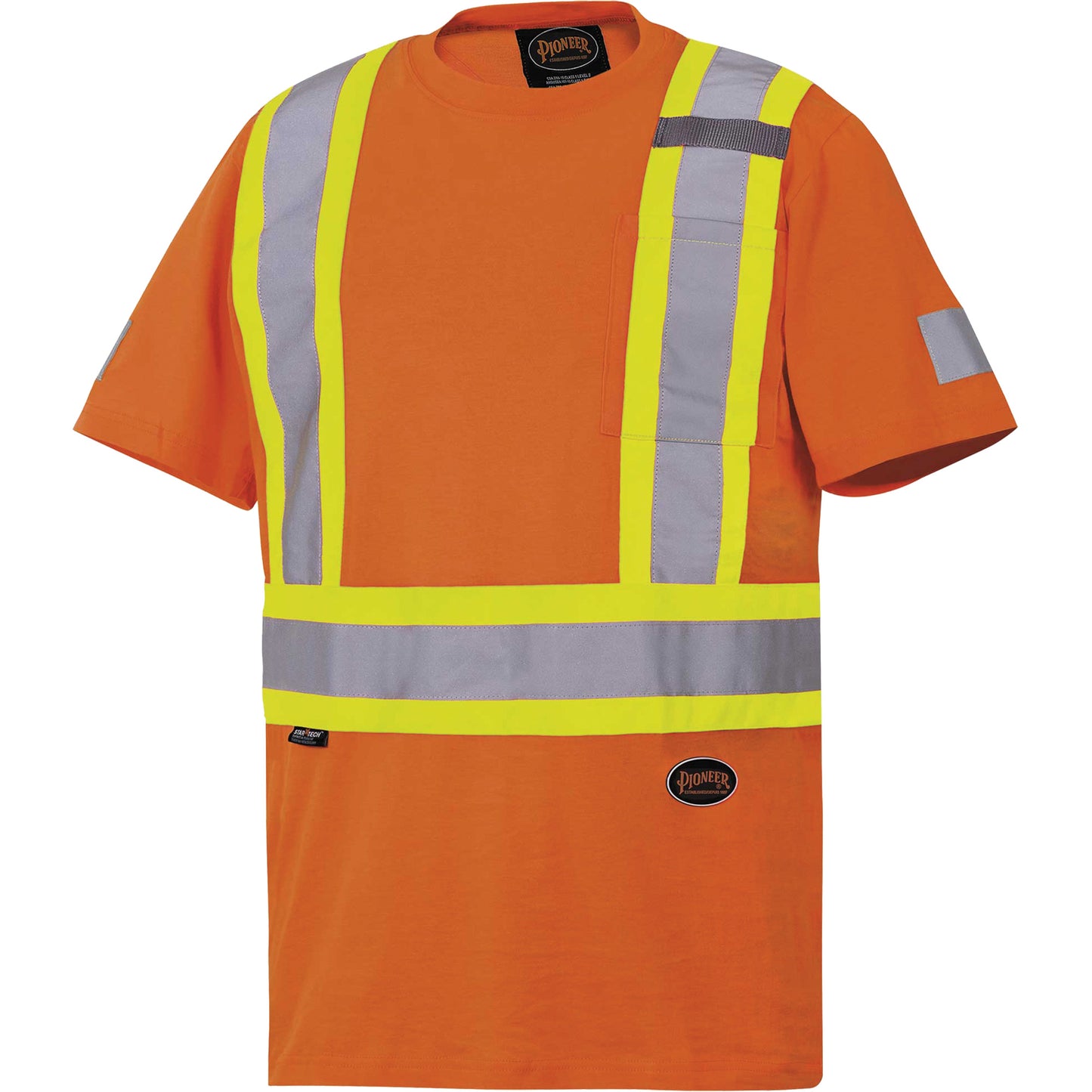 Pioneer 6978 Safety T-Shirt, Cotton, X-Large, Orange
