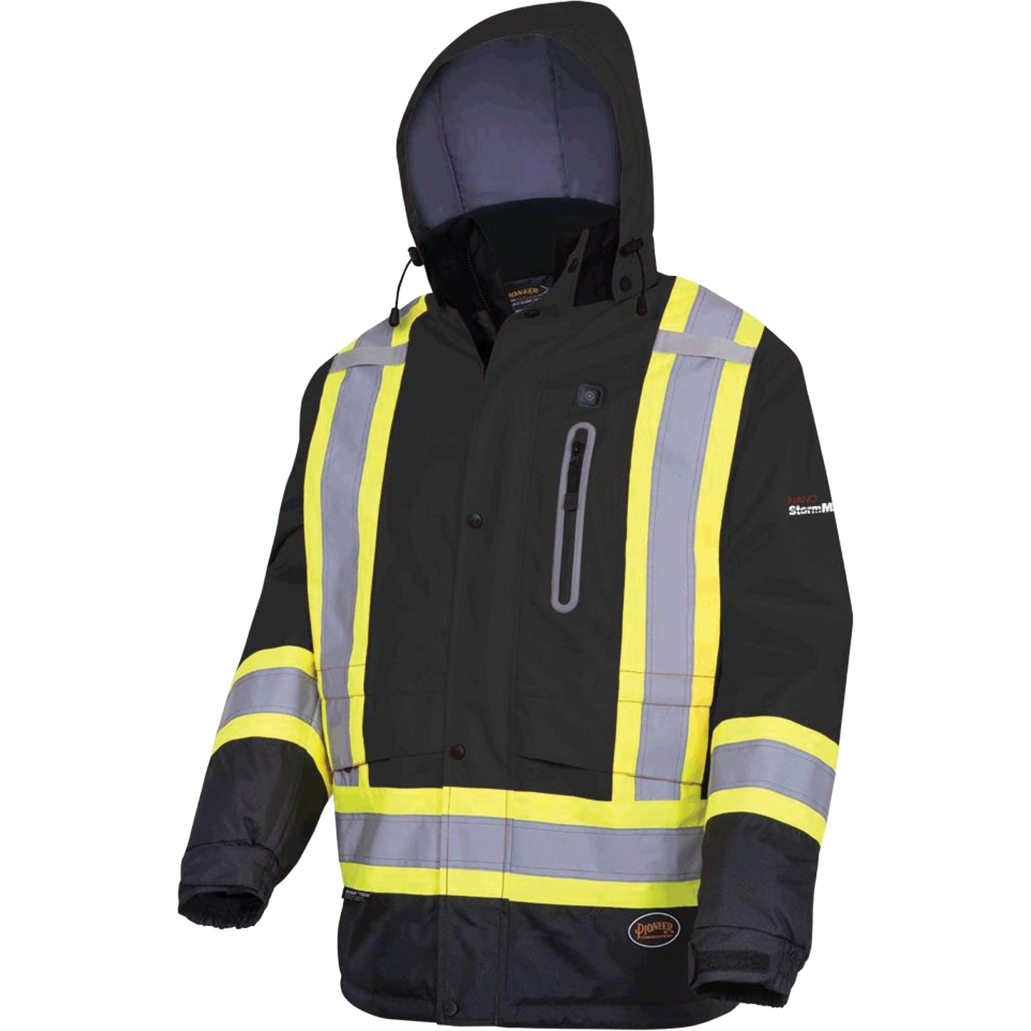 Pioneer 5409 Waterproof Heated Insulated Jacket, Men's, X-Large, Black