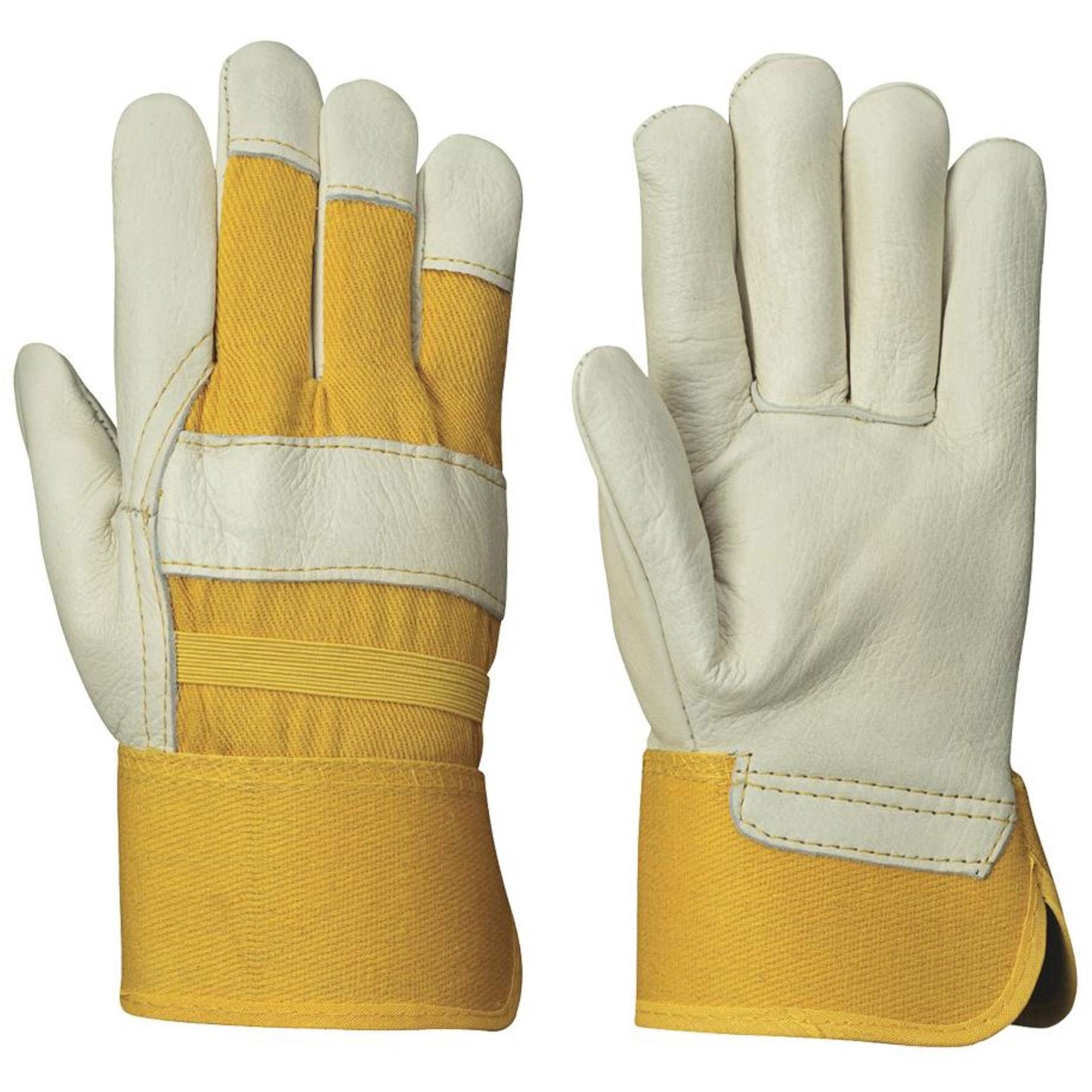 Pioneer 531 Fitter's Gloves, One Size, Grain Cowhide Palm