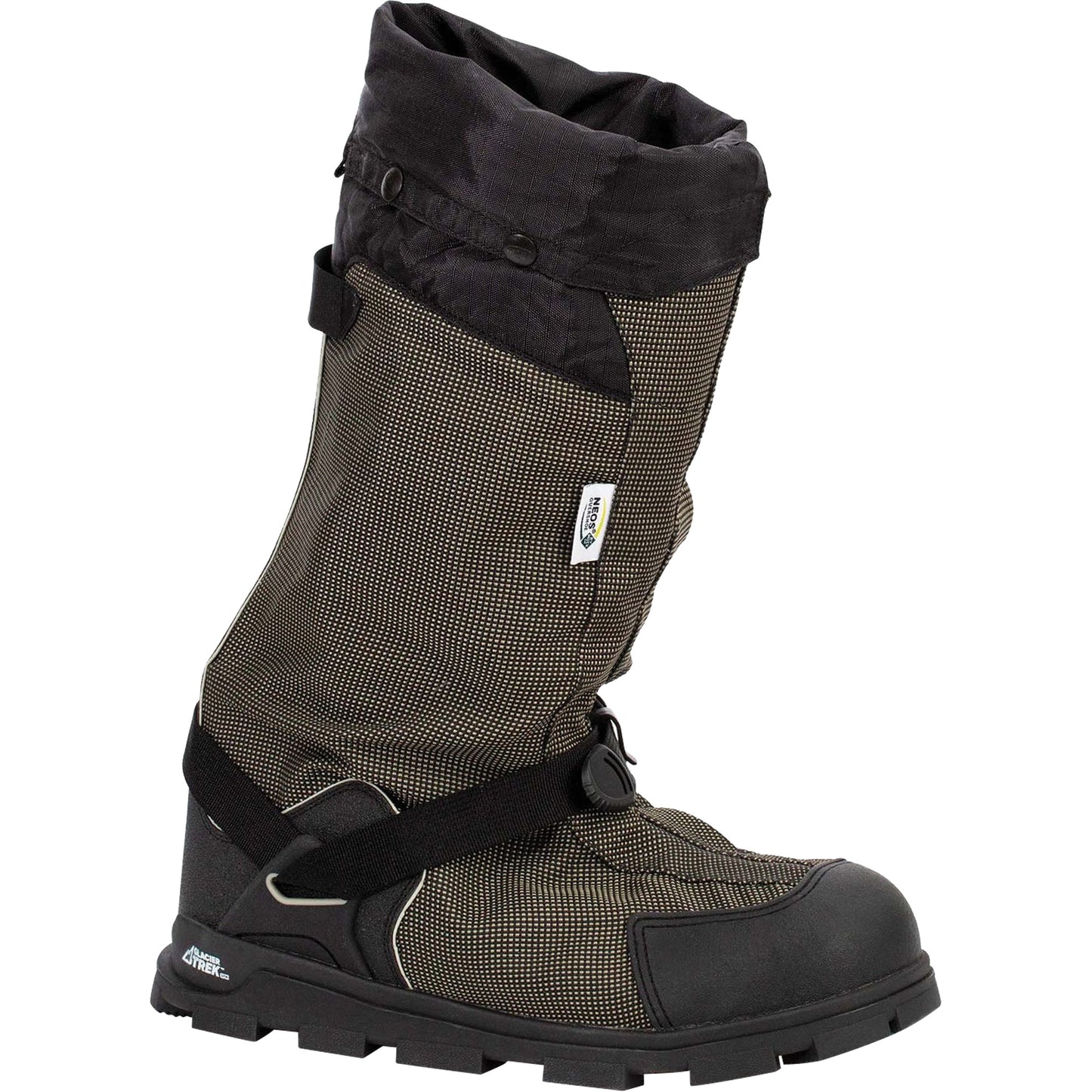 Neos Navigator 5™ Glacier Trek Cleats Insulated Overshoes, Polyester/Polyurethane, Hook and Loop, Fits Men's 9 - 10.5/Women's 10.5 - 12