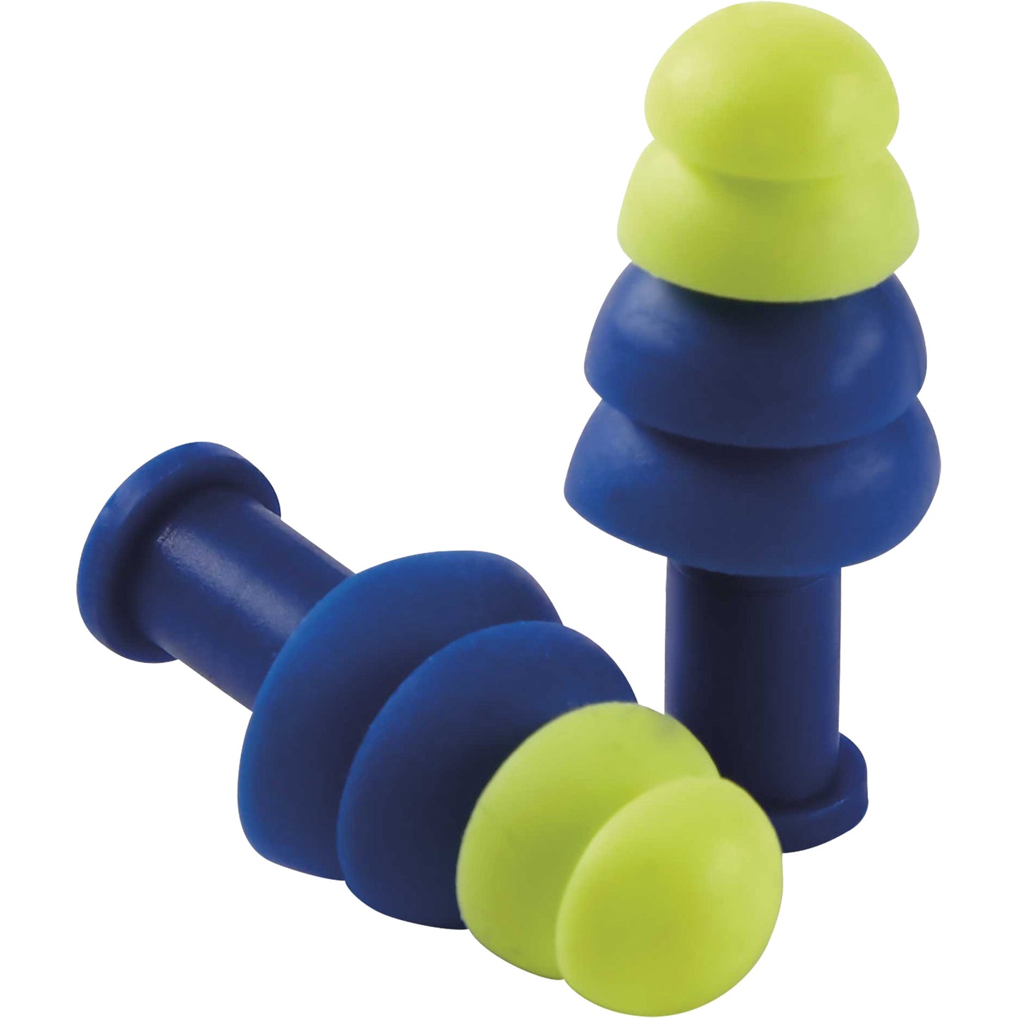 Sellstrom Reusable Tapered Earplugs, Uncorded, Bulk - Box, 27 dB NRR, One-Size
