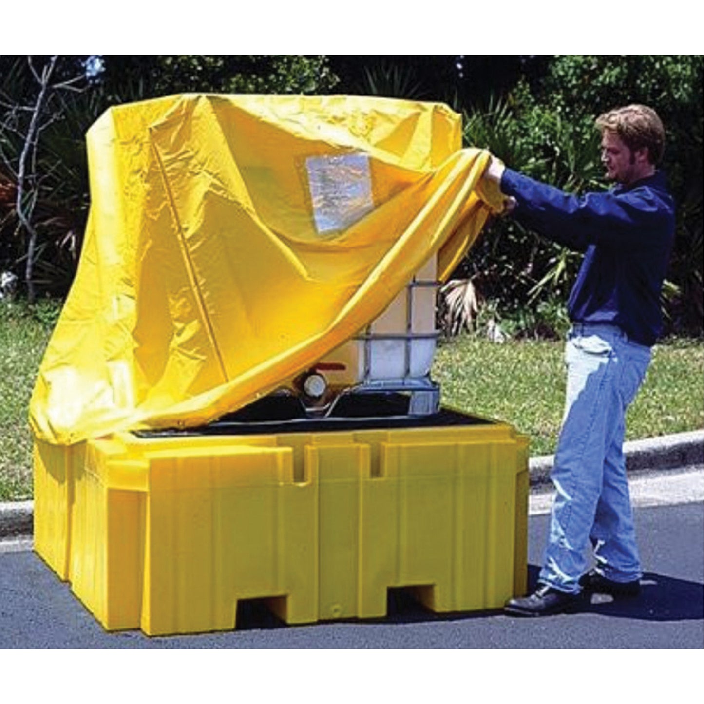 Ultratech Ultra-IBC Spill Pallet® Pull Over Cover