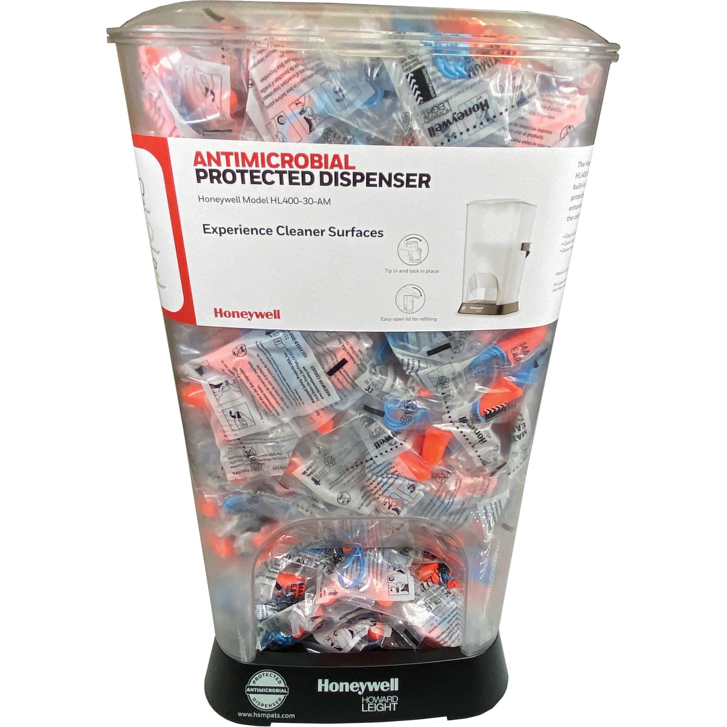 Honeywell HL400 AM Corded Earplug Dispenser with Max-30 Earplugs Canister