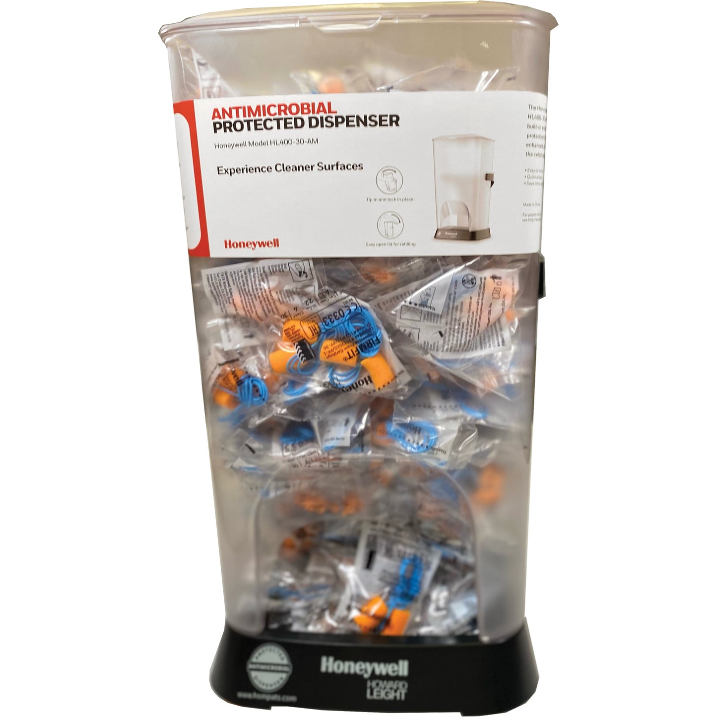 Honeywell HL400 AM Corded Earplug Dispenser with FF-30 Earplugs Canister