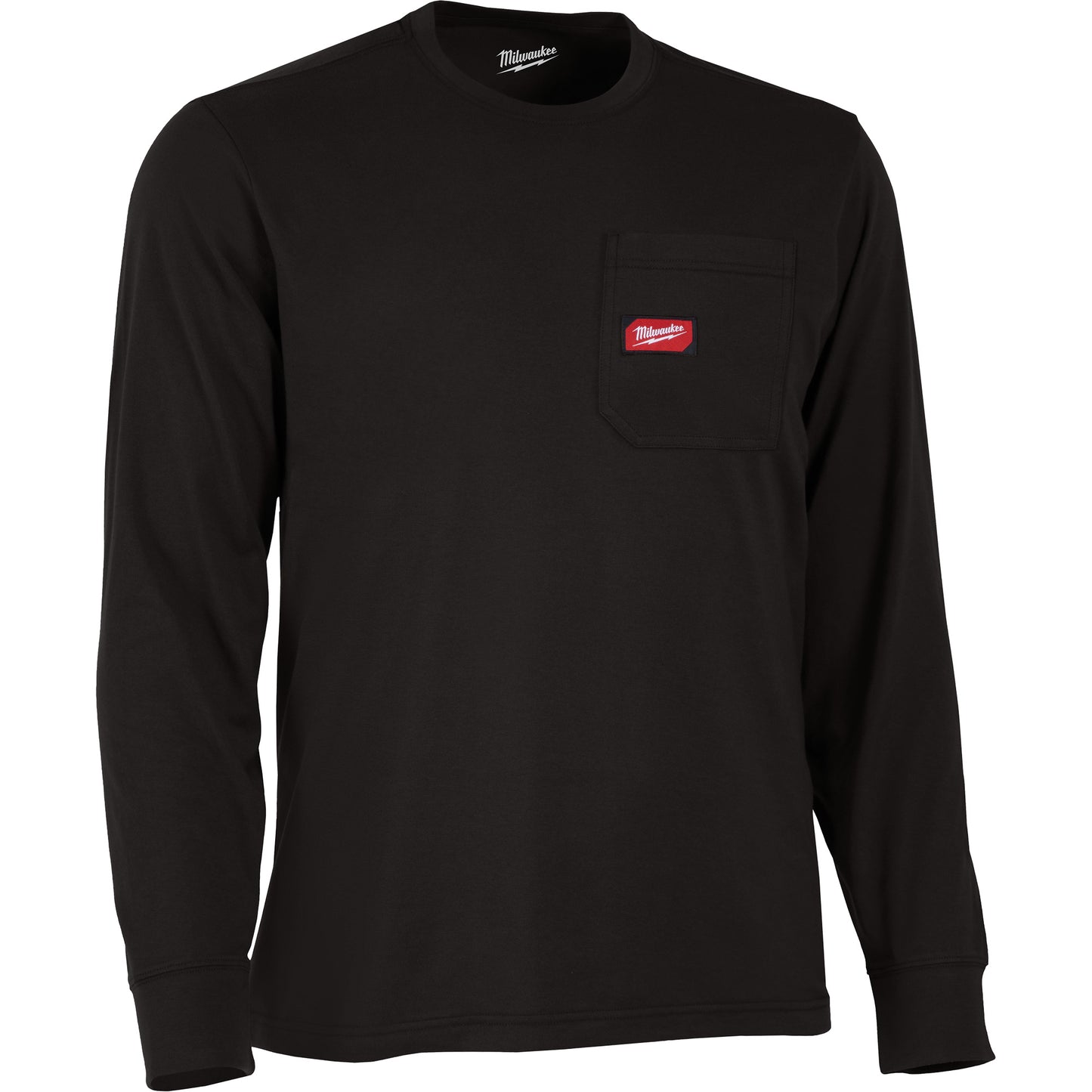 Milwaukee Gridiron™ Long-Sleeved Pocket-T-Shirt, Men's, Medium, Black
