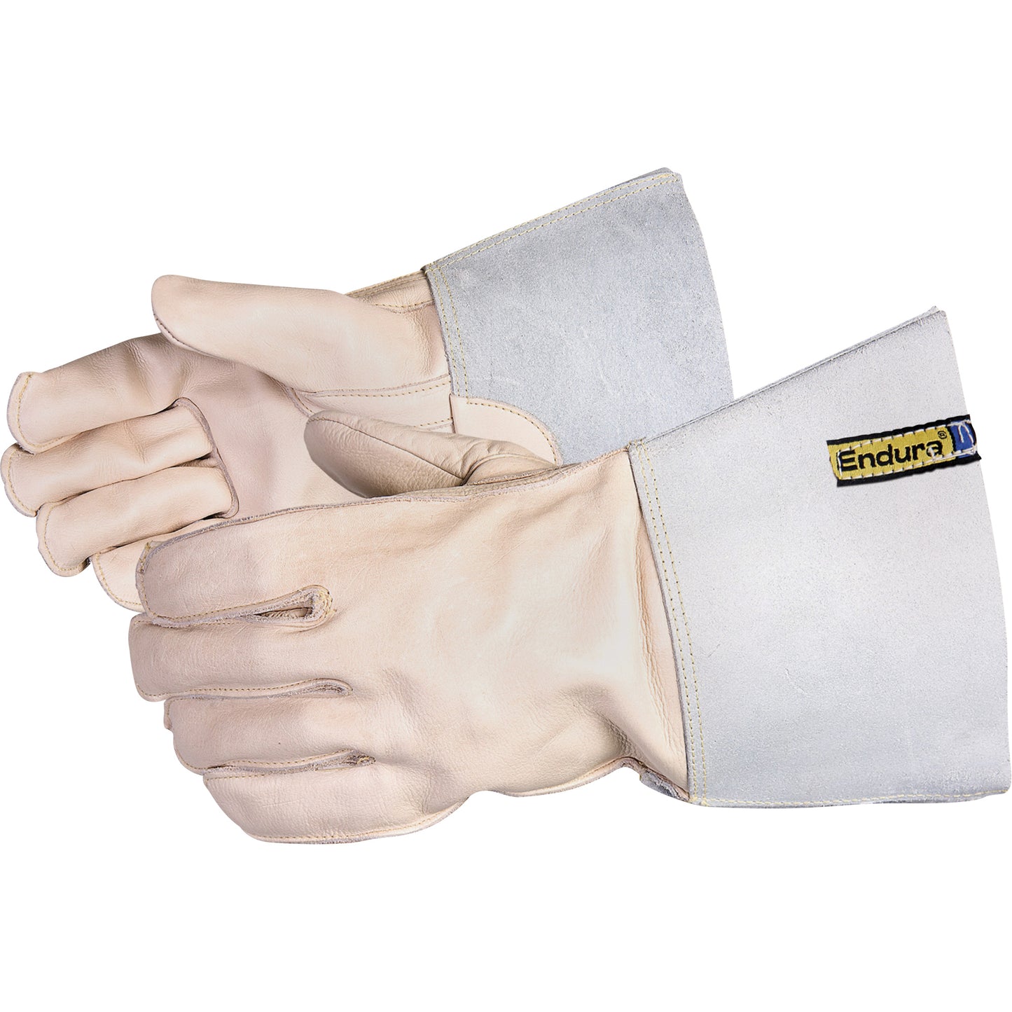 Superior Glove Works Ltd. Welder's Gloves with Kevlar® Sewn Out-Seams, Split Cowhide, Size 9