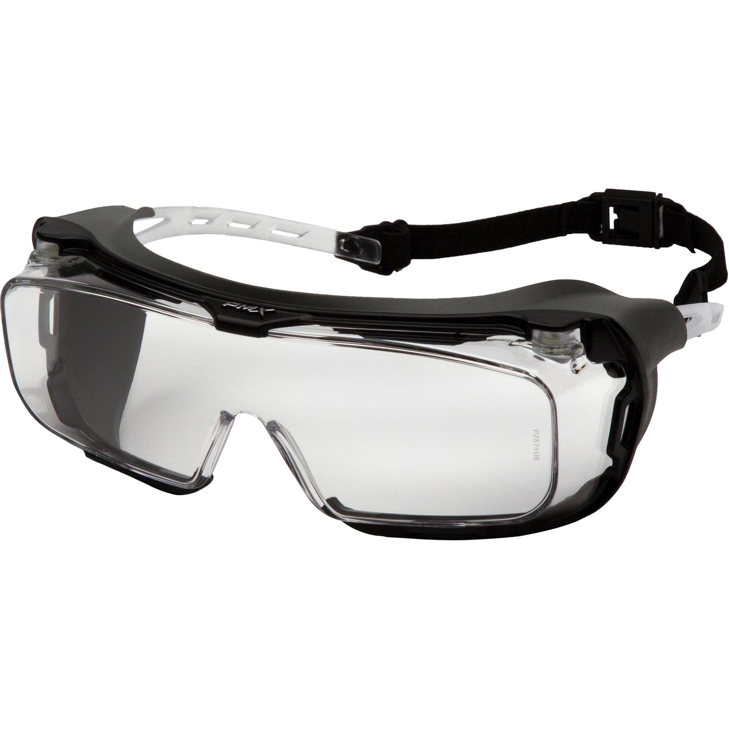 Pyramex Cappture™ Plus Safety Goggles, Clear Lens, Anti-Fog, Closed Vent
