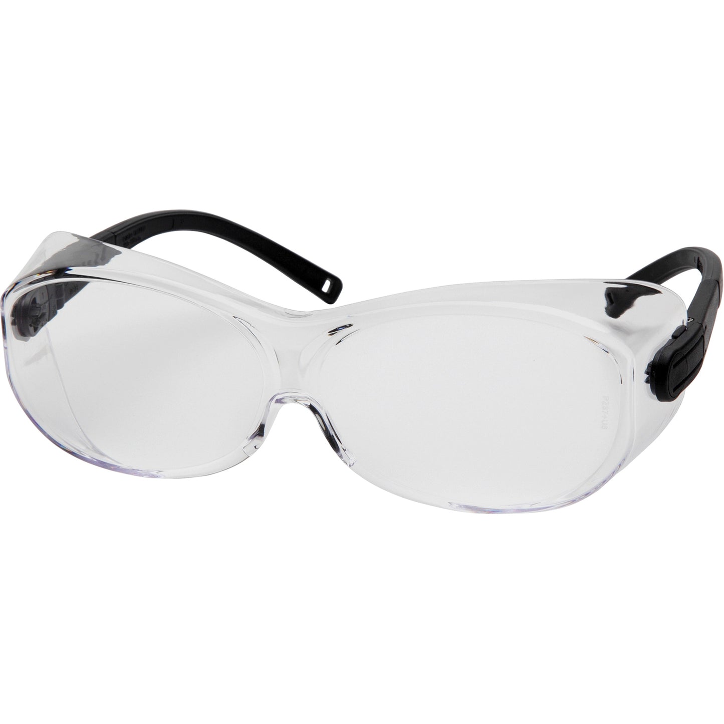 Pyramex OTS® XL Safety Glasses, Clear Lens, Anti-Scratch, ANSI Z87+/Meets/Exceeds CSA Z94.3