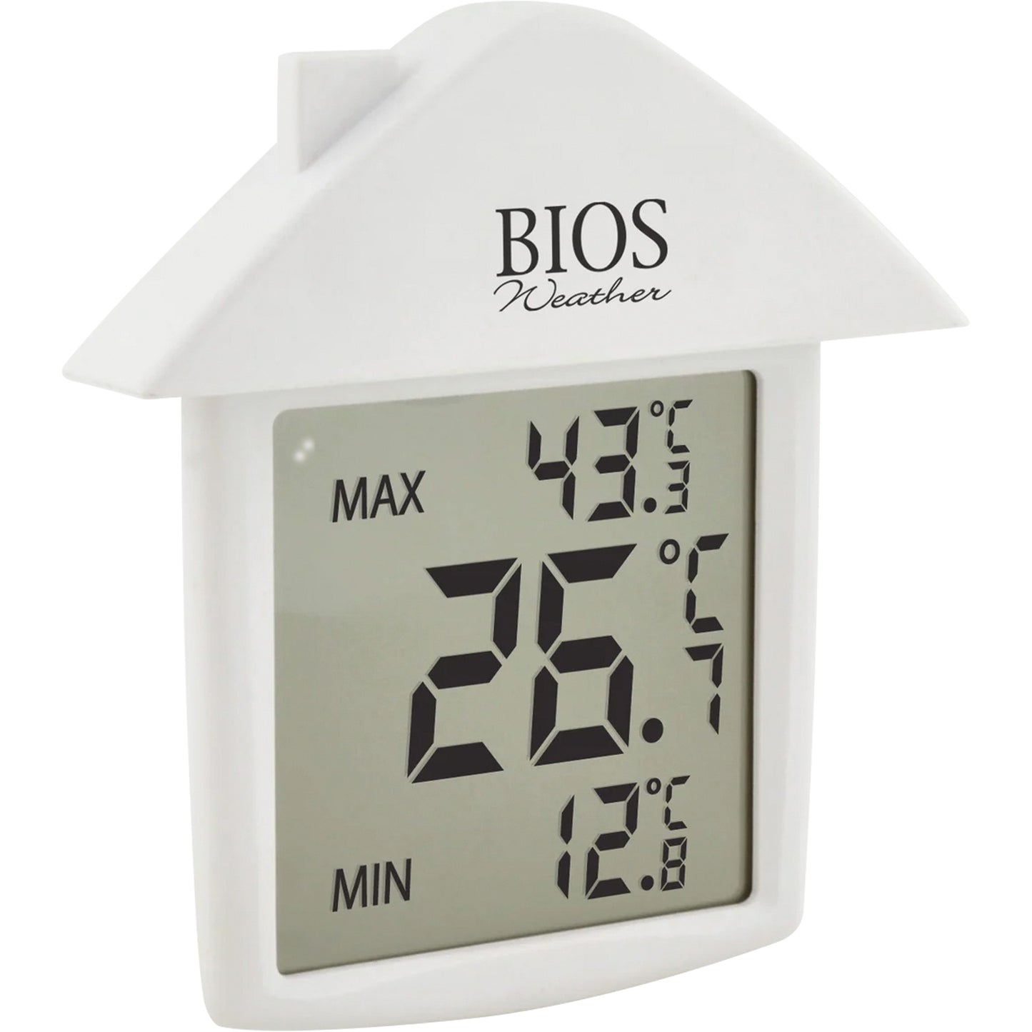 Suction Cup Thermometer, Non-Contact, Digital, -13-122°F (-25-50°C)