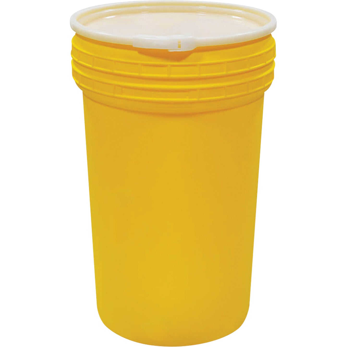 Enpac Plastic Lab Pack Nestable Drum with Lever-Lock, 55 US gal., Mobile