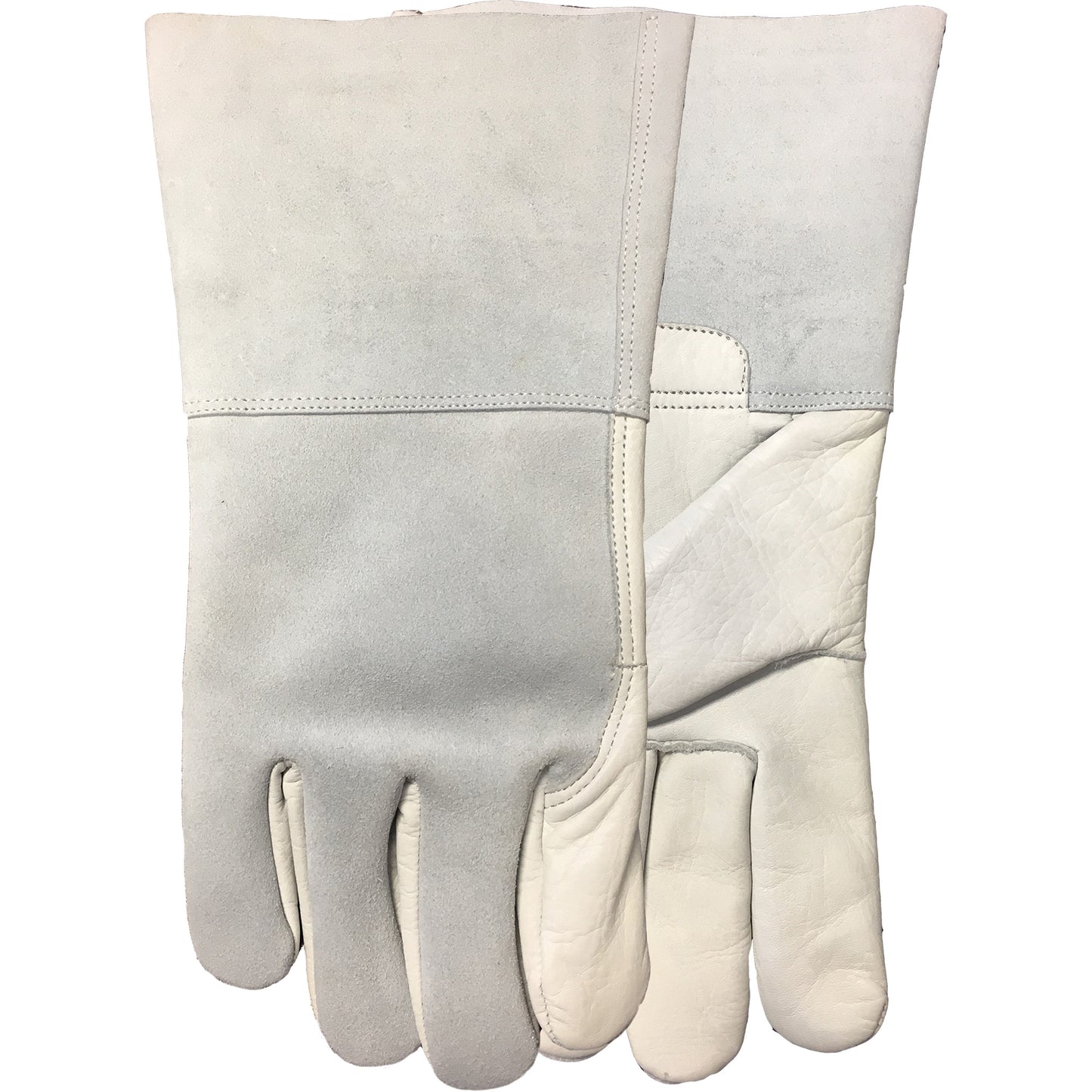 Watson Gloves 2757E Fabulous Fabricator Fitter's Gloves, Large, Grain Cowhide Palm, Cotton Fleece Inner Lining