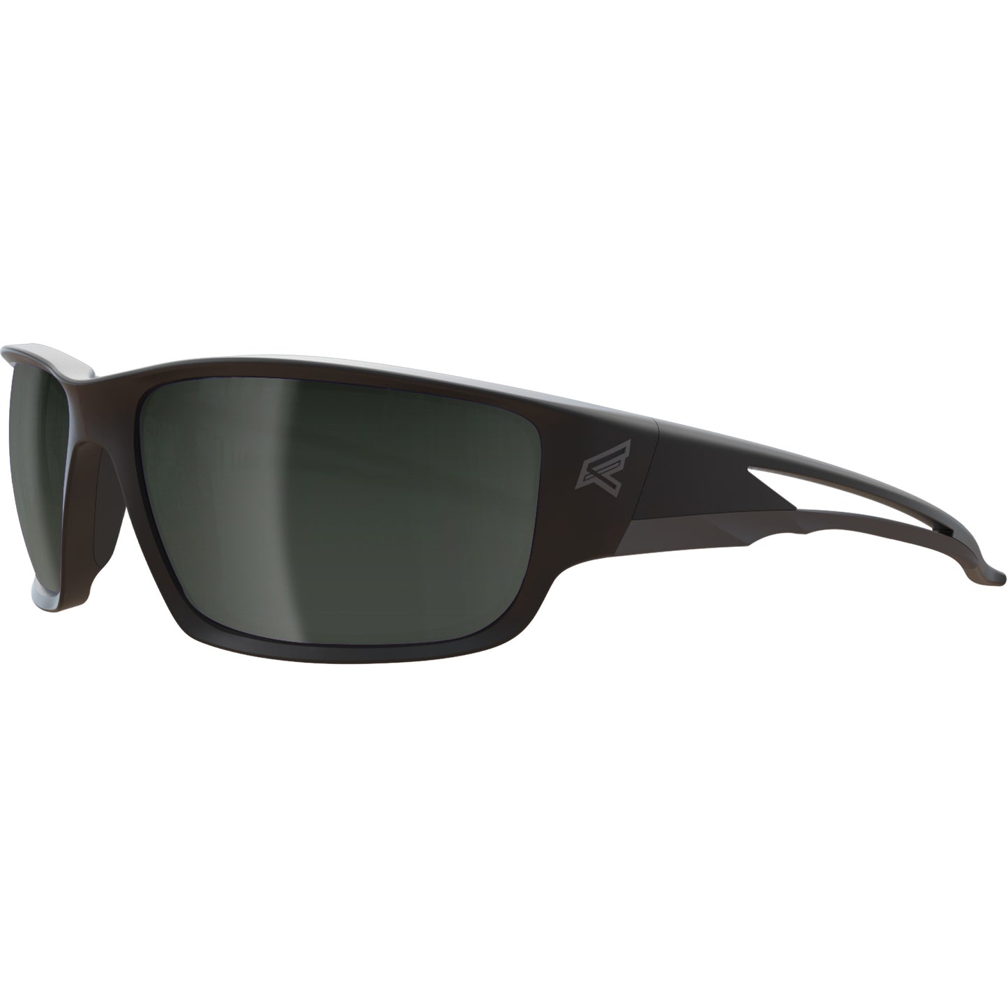 Edge Safety Eyewear Kazbek Safety Glasses, Silver Mirror Lens, Anti-Scratch/Polarized, ANSI Z87+/MCEPS GL-PD 10-12/Meets/Exceeds CSA Z94.3