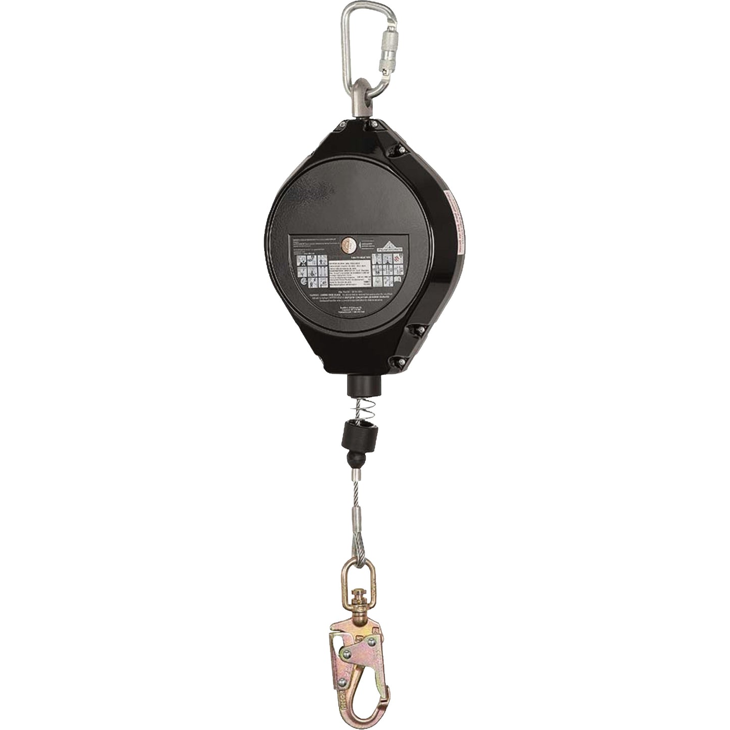 Peakworks SRL-73302-60LE Self-Retracting Lifeline, 60', Galvanized Steel, Swivel