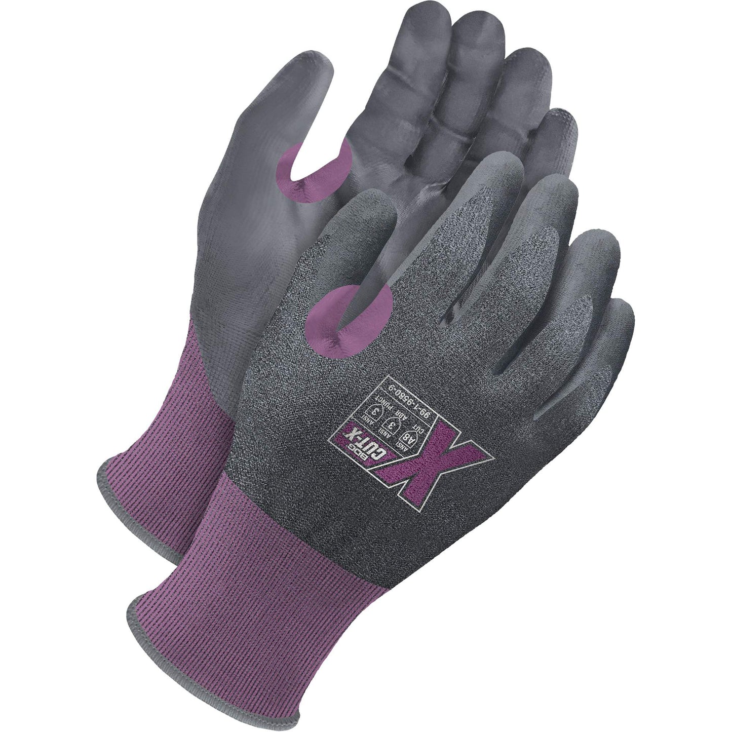Bob Dale Gloves Cut-Resistant Touch Screen Gloves, Size 11, 21 Gauge, Foam NBR Coated, HPPE Shell, ASTM ANSI Level A8