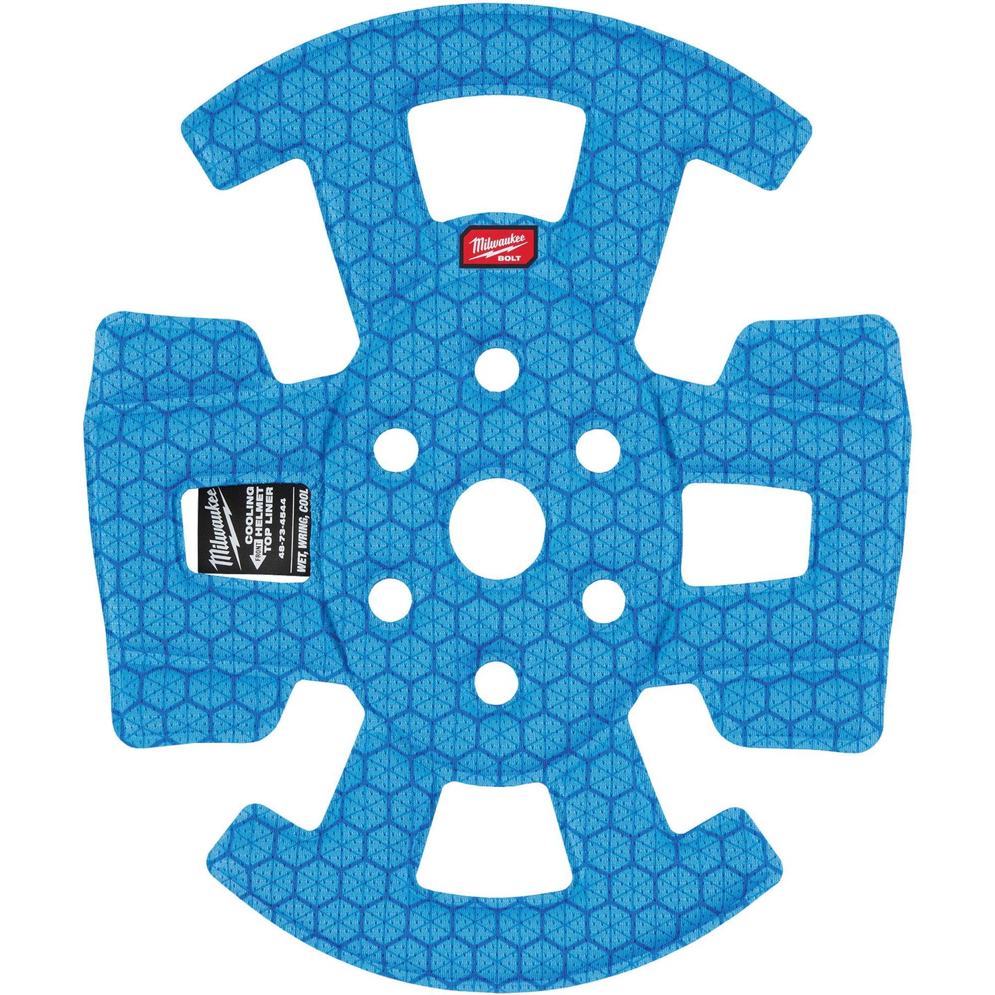 Milwaukee BOLT™ Safety Helmet Cooling Liner, Blue