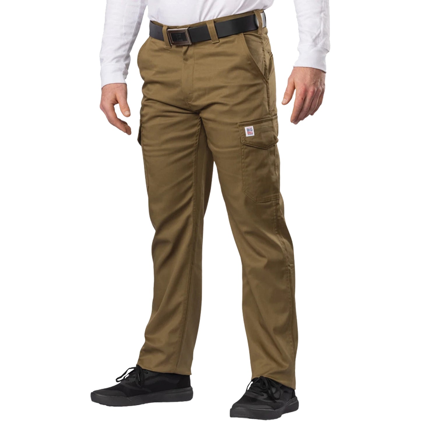 Big Bill Big Flex Cargo Pants, Poly-Cotton/Spandex, Olive Green, Size 46", 30" Inseam
