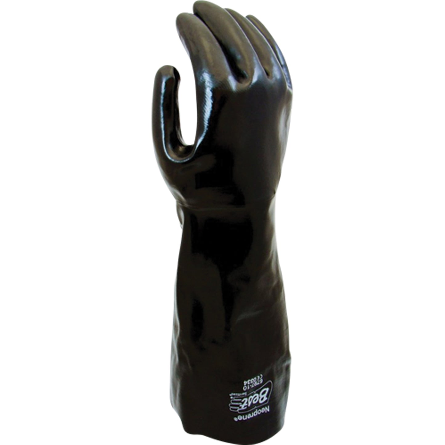Showa Chemical Resistant Gloves, 16" L, Neoprene, Cotton Inner Lining, 70-mil