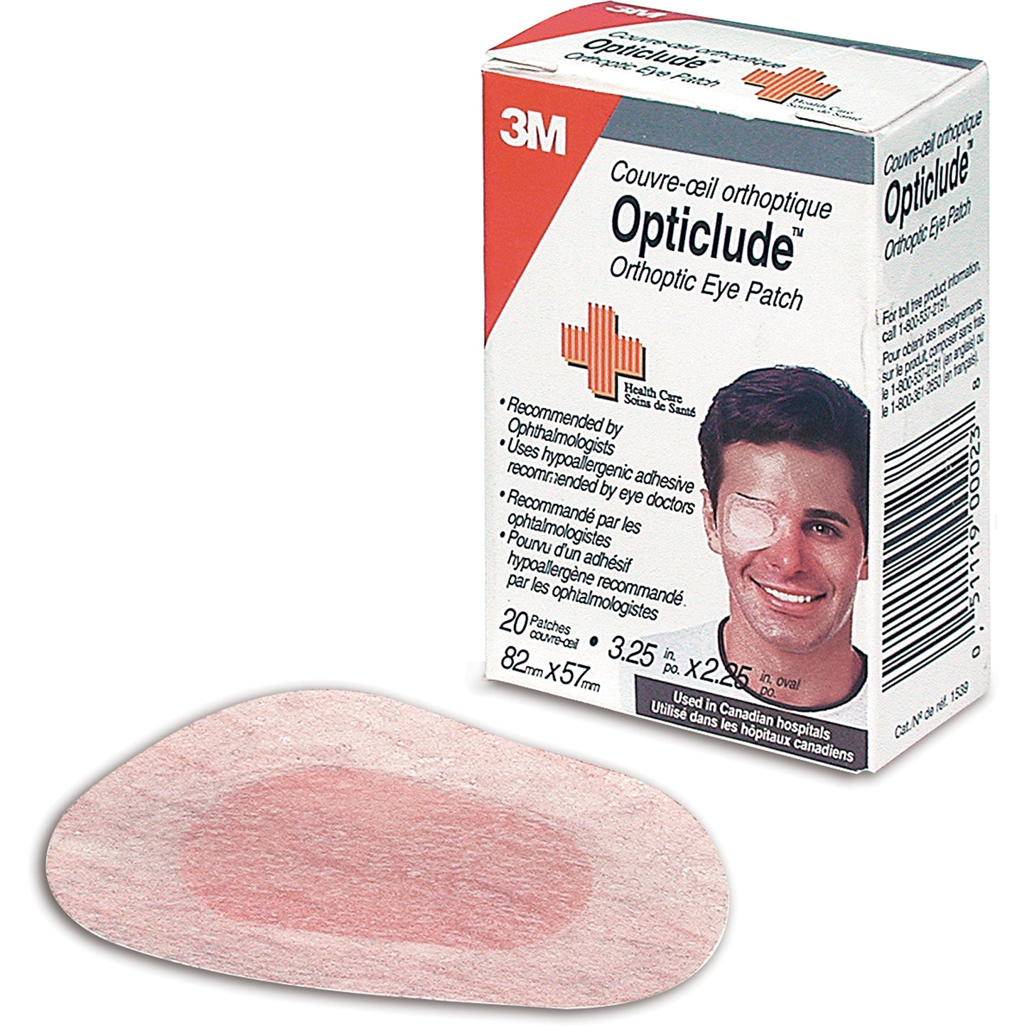 3M 3MTM OpticludeTM Orthoptic Patch, Eye, Class 1
