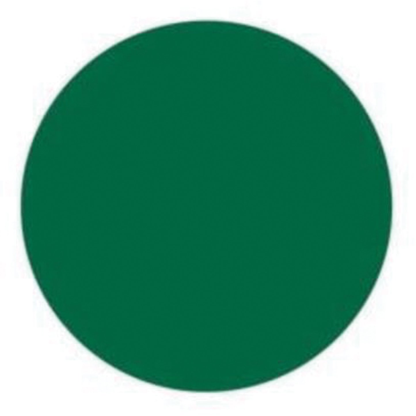 Brady Round Write-On Labels, Circle, 1.5" L x 1.5" W, Green