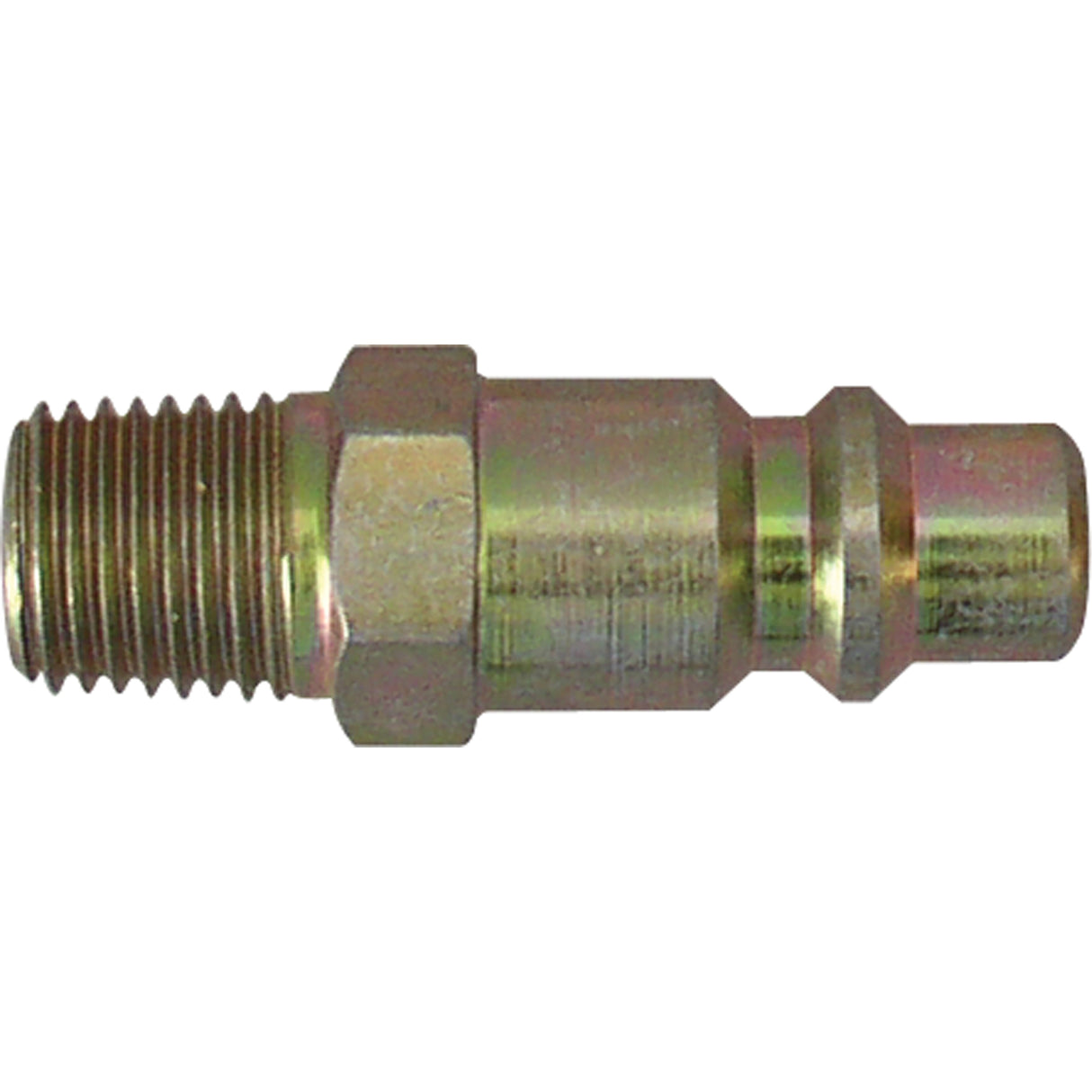 Quick Couplers - 3/8" Industrial, One Way Shut-Off - Plugs, 1/2"