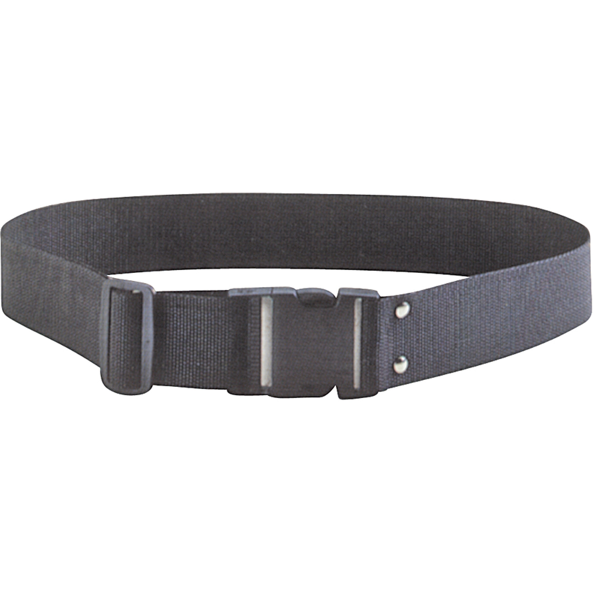 2" Web Work Belts, Nylon, Black