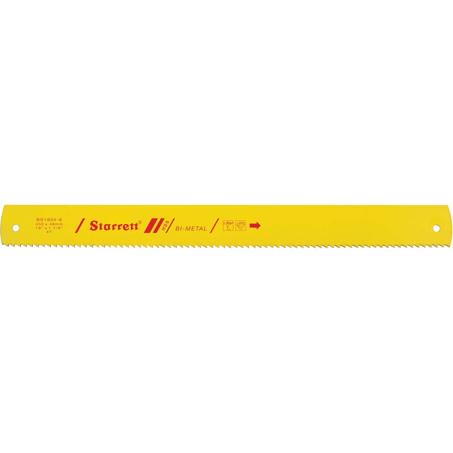Bluestripe® Power Hacksaw Blade, Bi-Metal, 14" L, 6 TPI